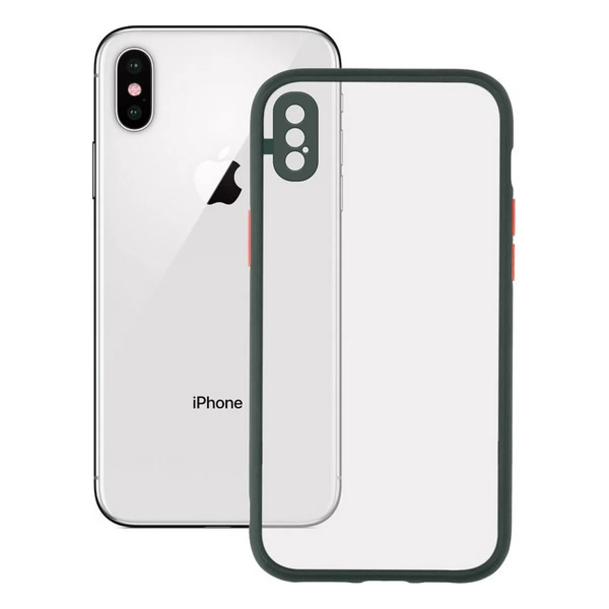 Ksix B0938fdu09 Coque De Protection Pour Téléphones Portables Vert