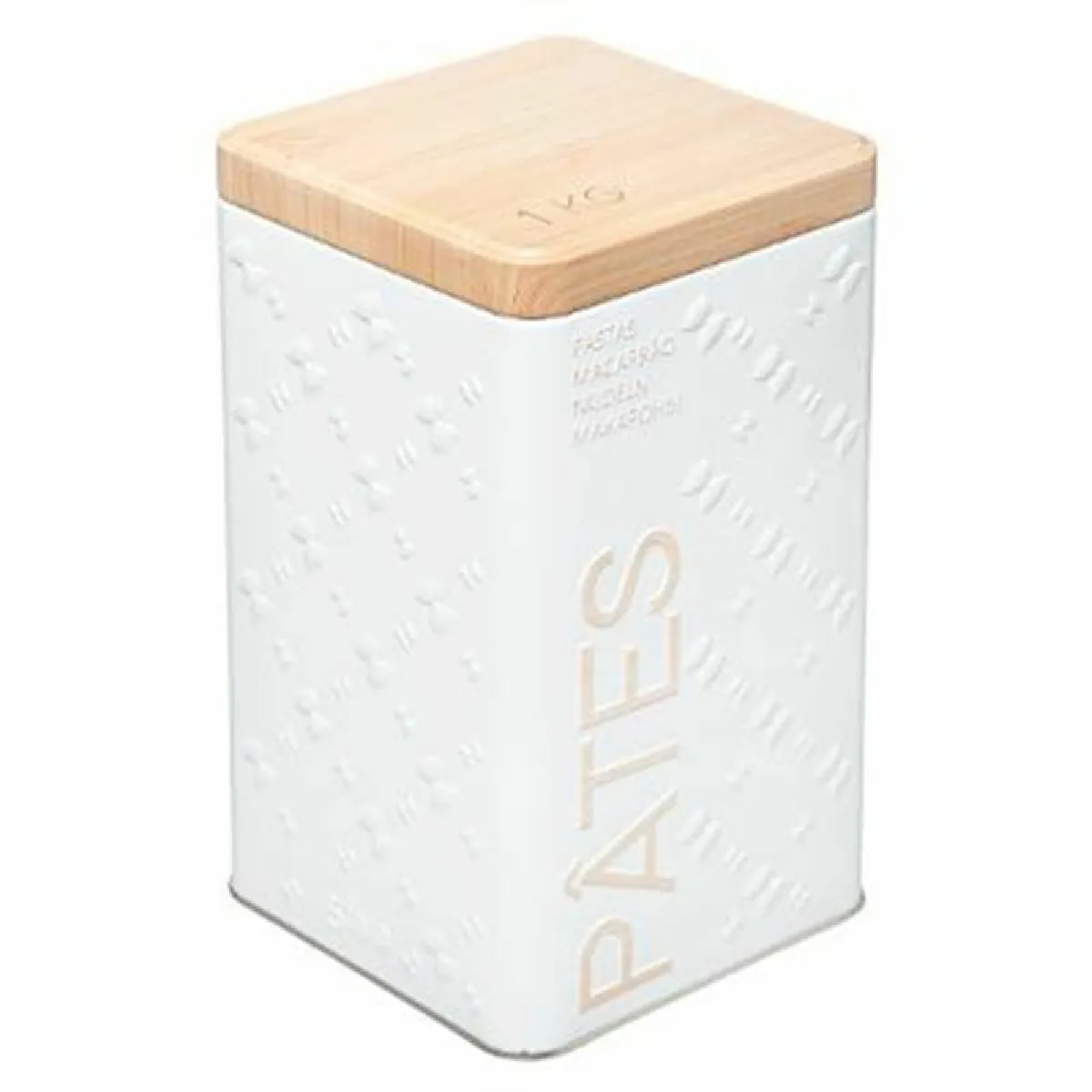Boîte À Pâtes "scandinave Nature" Blanc 1kg - 5five