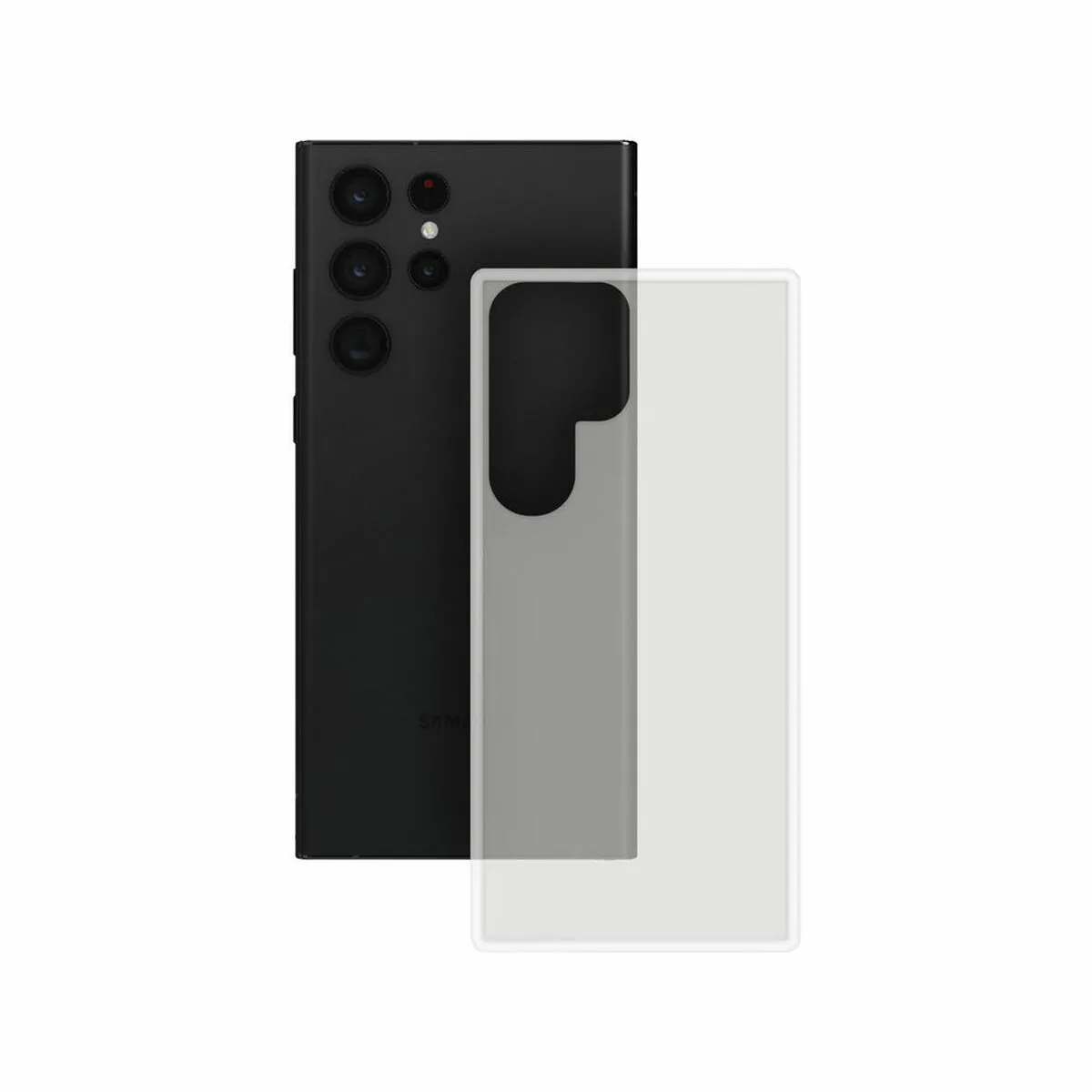 Ksix B8679ftp00 Coque De Protection Pour Téléphones Portables Transparent