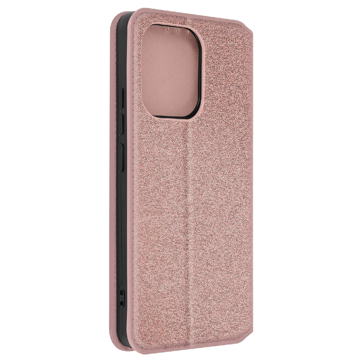 Étui Pour Xiaomi Redmi Note 13 4g Porte-carte Support Vidéo Rose Champagne