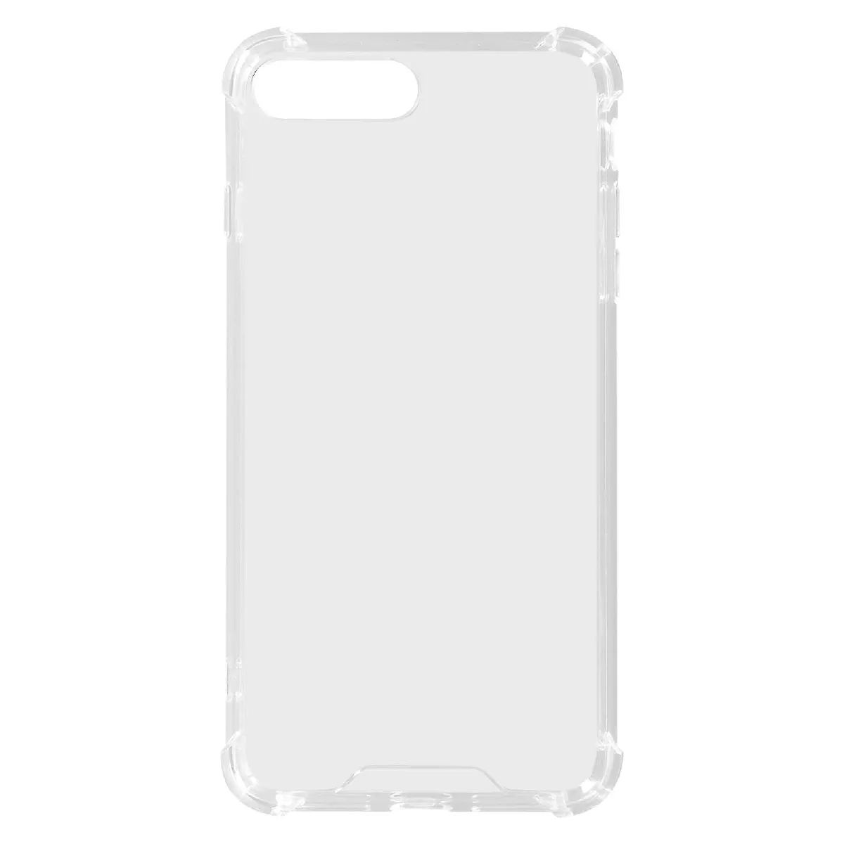 Coque Pour Iphone 8 Plus Et 7 Plus Silicone Souple Coins Antichocs Transparent