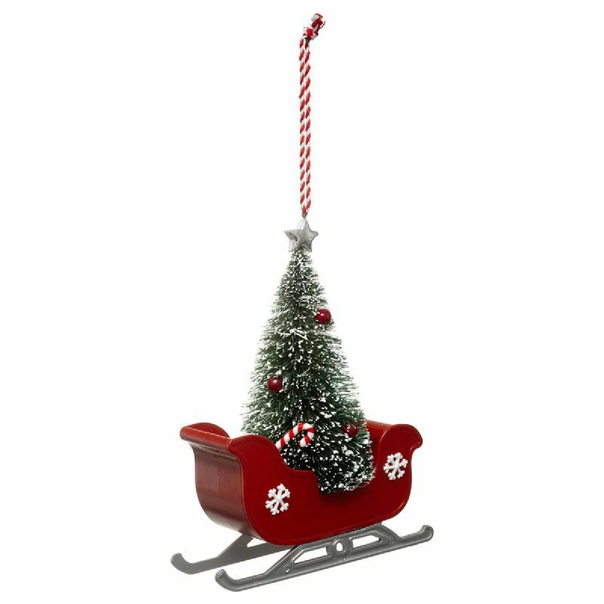 Sujet De Noël Traîneau Sapin 15 Cm - Feeric Lights & Christmas