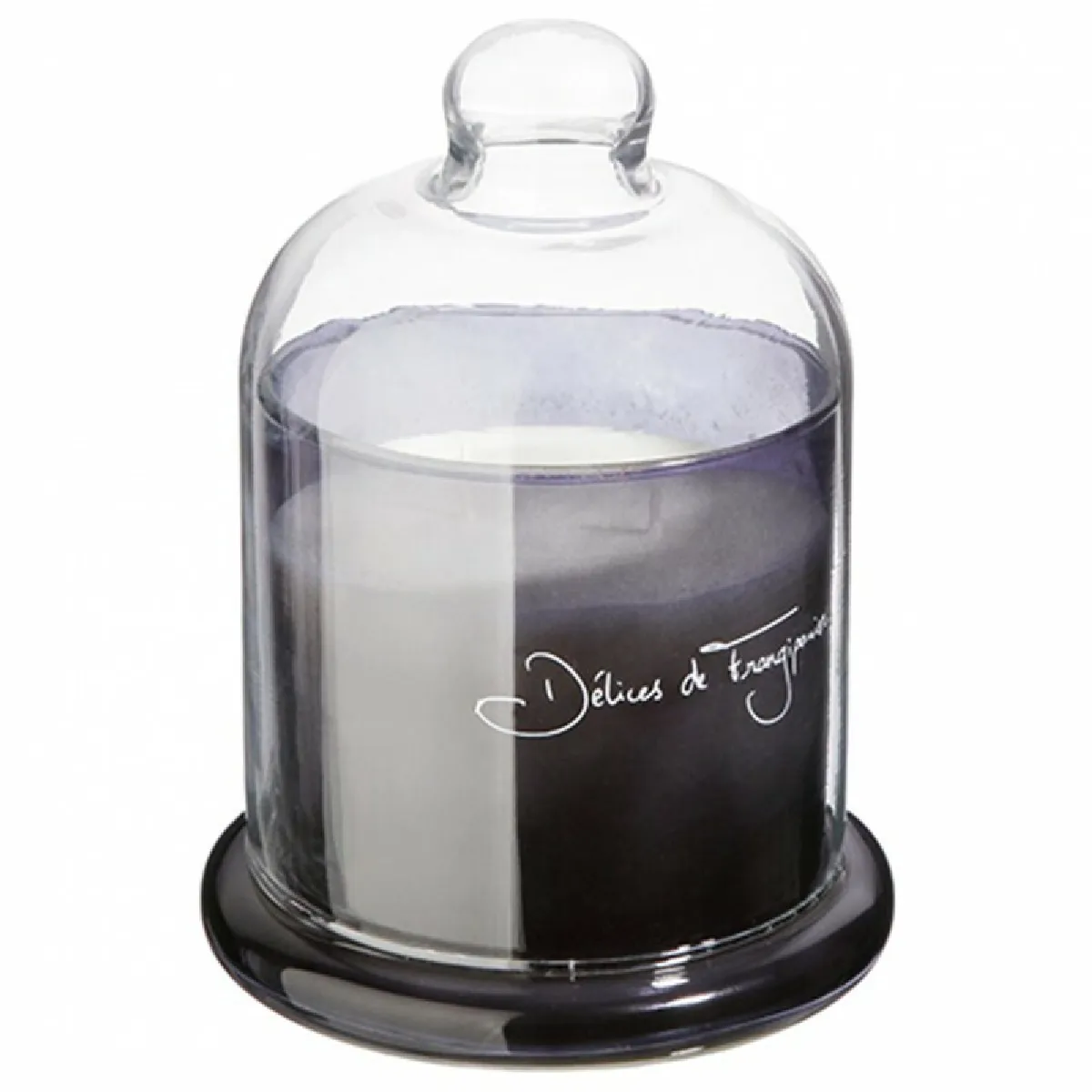 Bougie parfumée cloche "Loyd" frangipanier 650g - Atmosphera Créateur d'intérieur