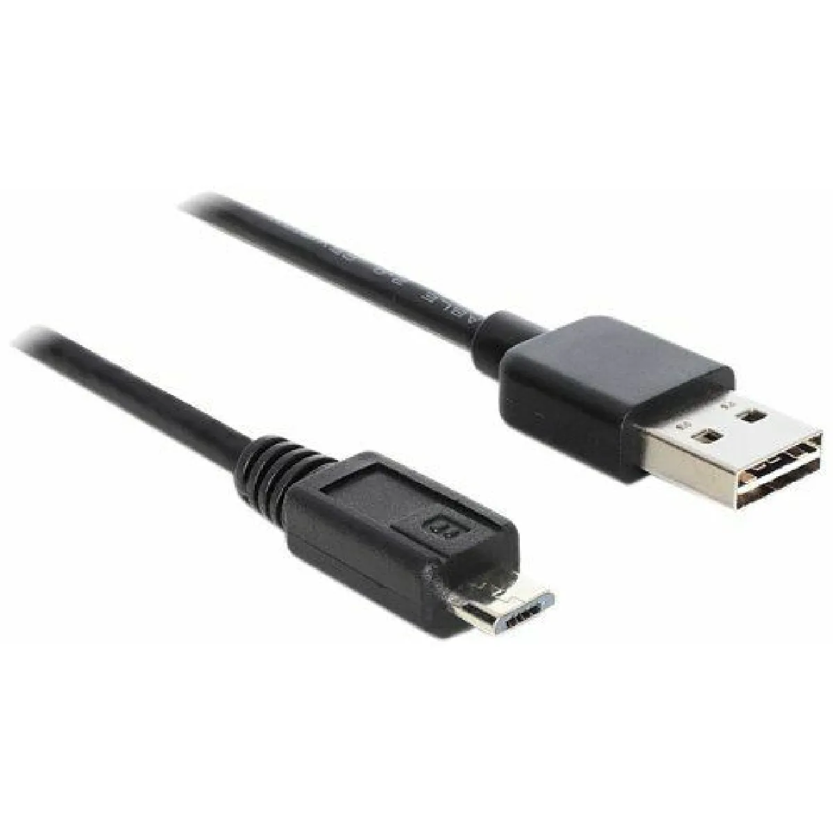 Easy-usb 2.0 Kabel, Usb-a Stecker Micro-usb Stecker Verwendung: Laden Et Synchronisieren Des Smartphones