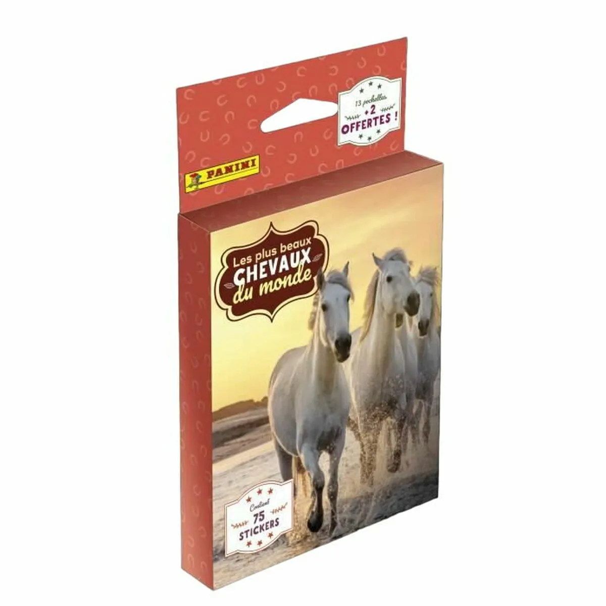 Chevaux 2023 - Blister 13 Pochettes + 2 Offertes Panini