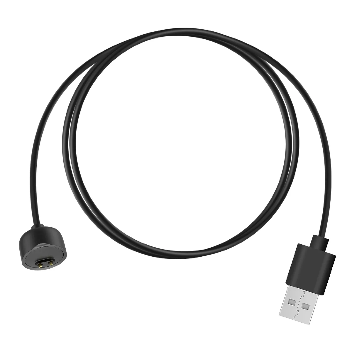 Chargeur Magnétique Pour Xiaomi Mi Smart Band 5 Et 6 Et 7 Câble Usb Noir
