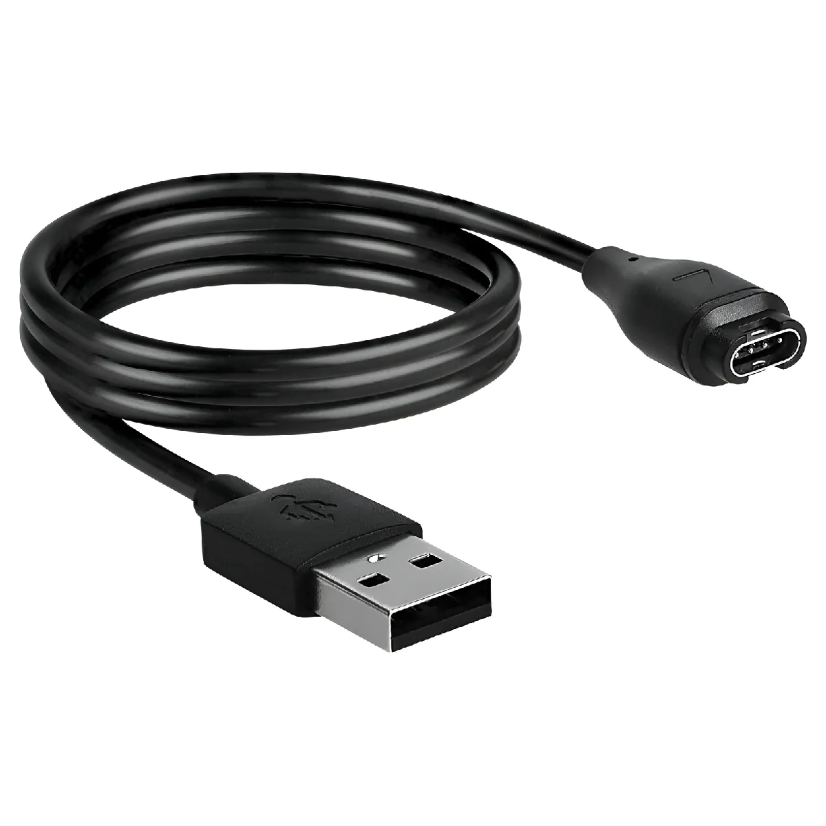 Câble Usb Chargeur Pour Montre Connectée Garmin Silicone 1m Noir