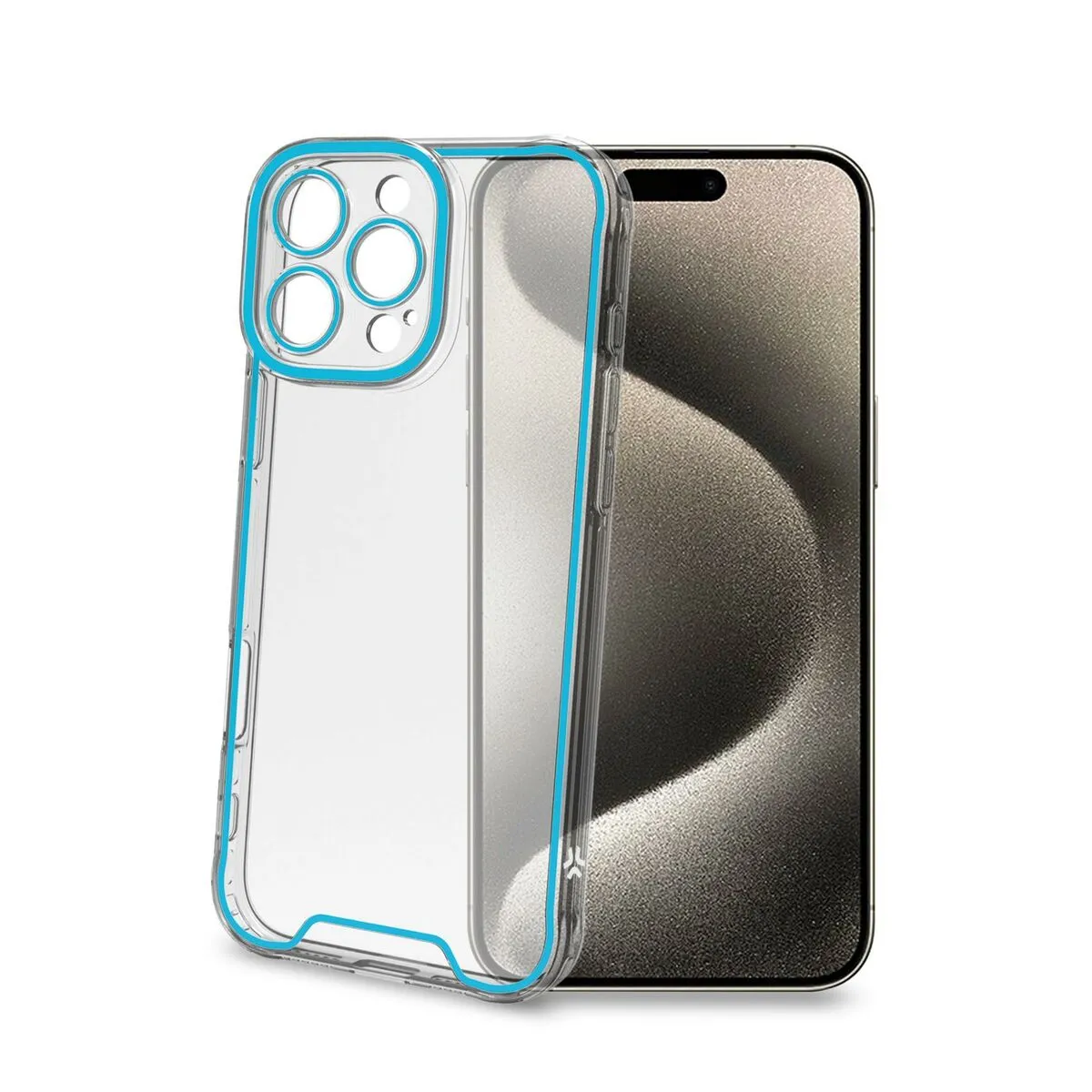 Protection Pour Téléphone Portable Celly Iphone 16 Pro Max Transparent