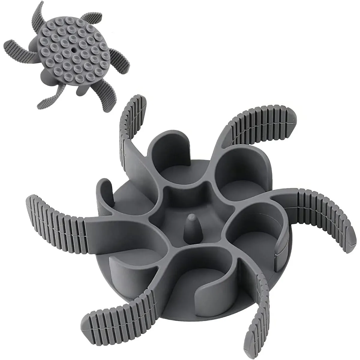 Gamelle D'Alimentation Lente Gris