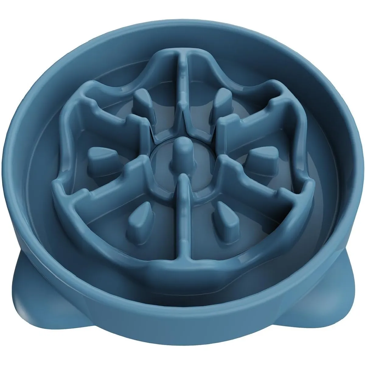 Gamelle Anti Glouton Chien Grande Taille De 27.1cm Antidérapants Bleu
