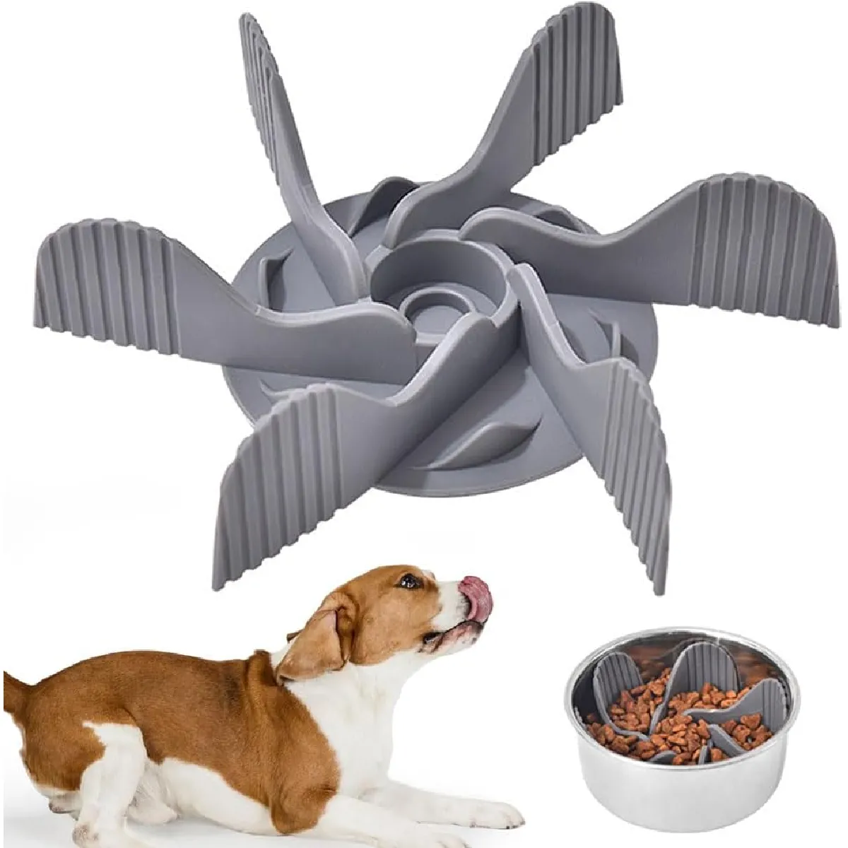 Gamelle Pour Chien - En Gel De Silice - Accessoire Pour Gamelles Normales Et Surélevées (sans Coquille)