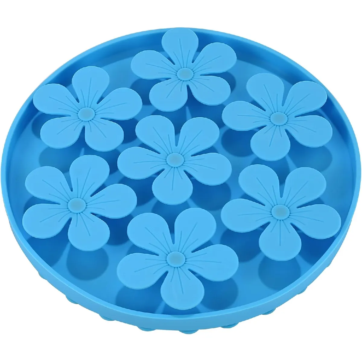 Gamelle Anti Glouton Chien Bleu