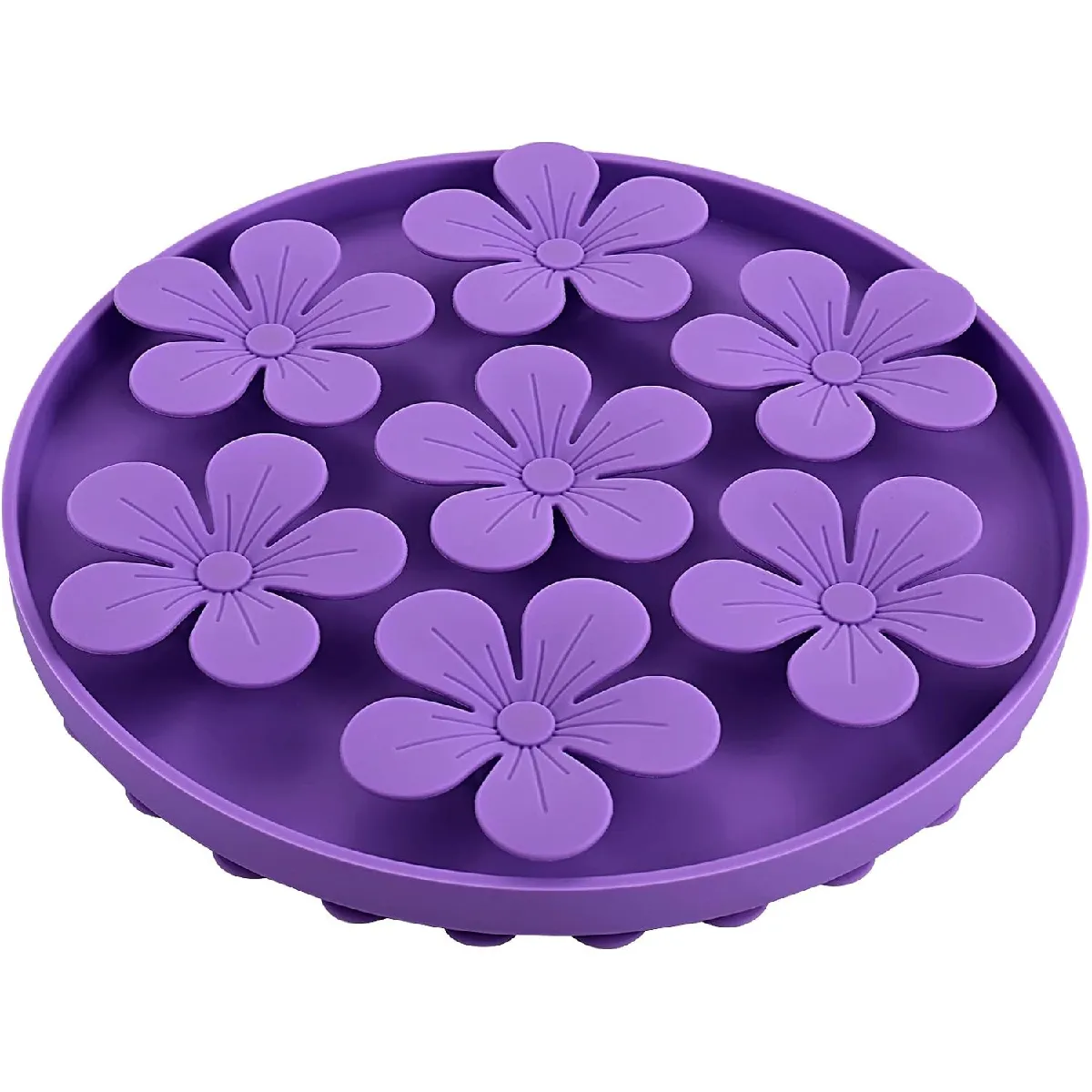Gamelle Anti Glouton Chien Violet