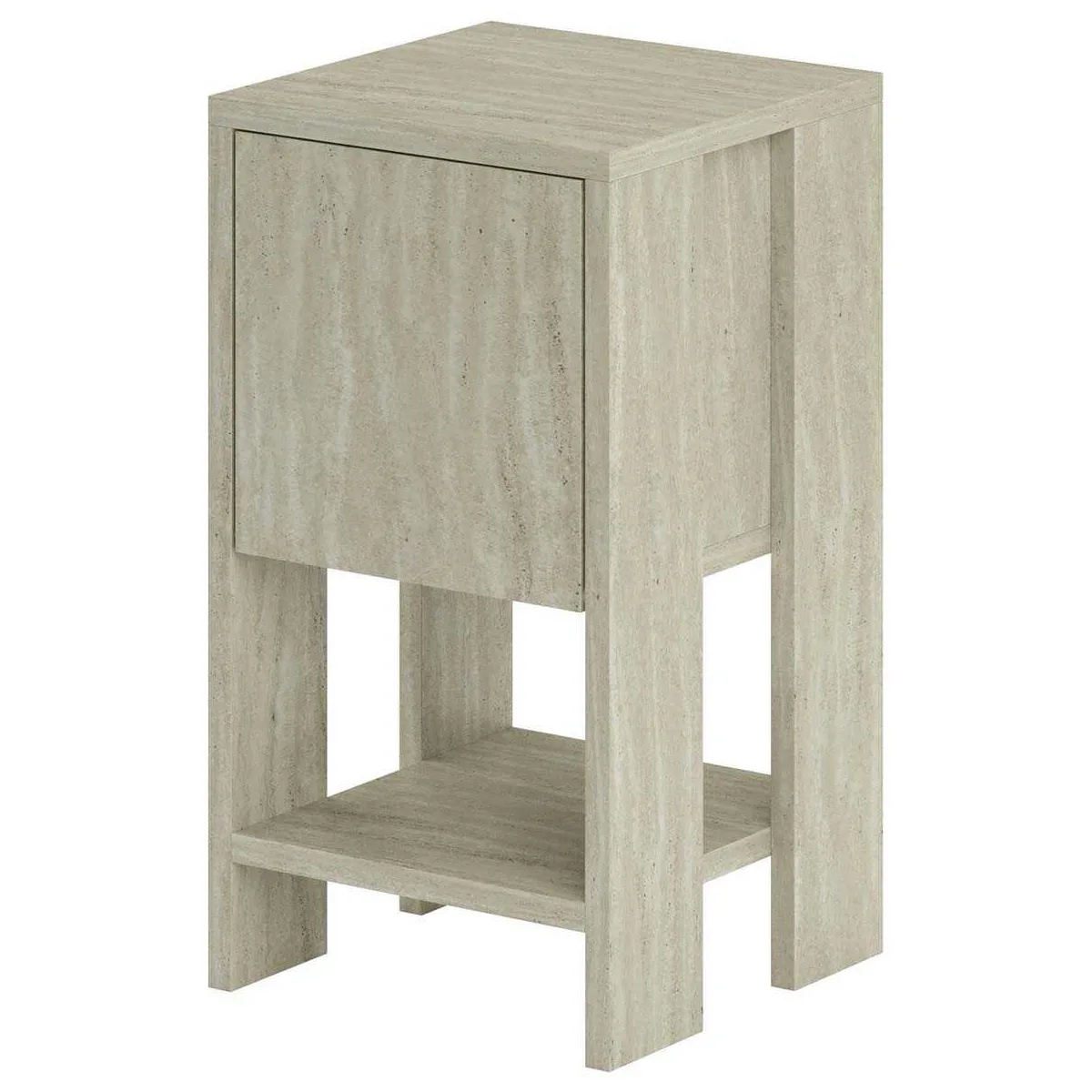 Table de chevet avec rangements Ema