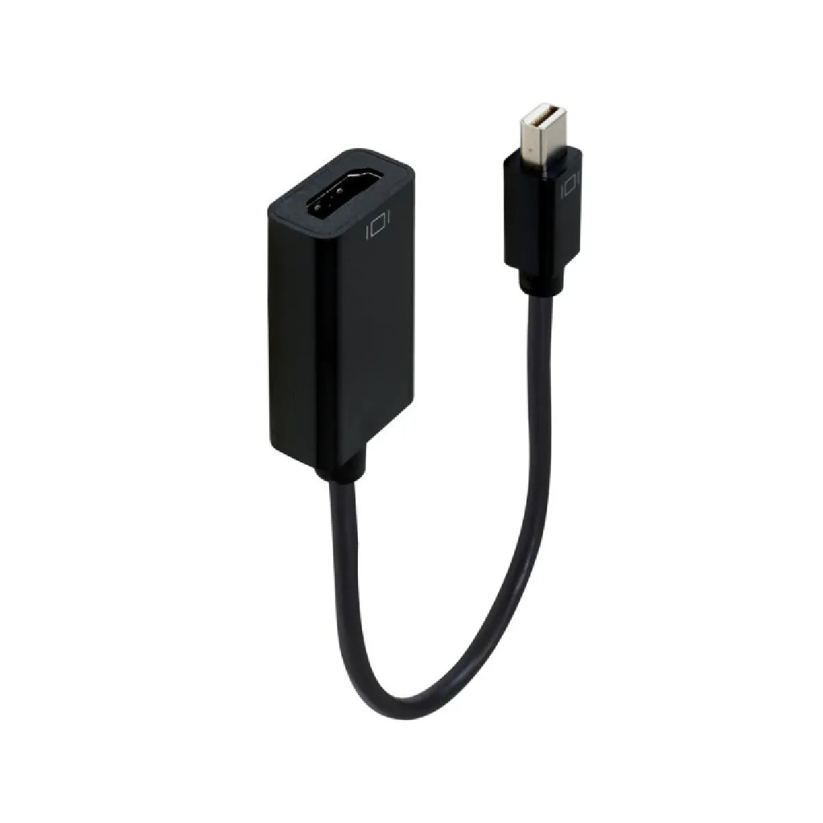 Adaptateur Accsup Mini Display Port Mâle vers HDMI Femelle 20 cm Noir - Neuf