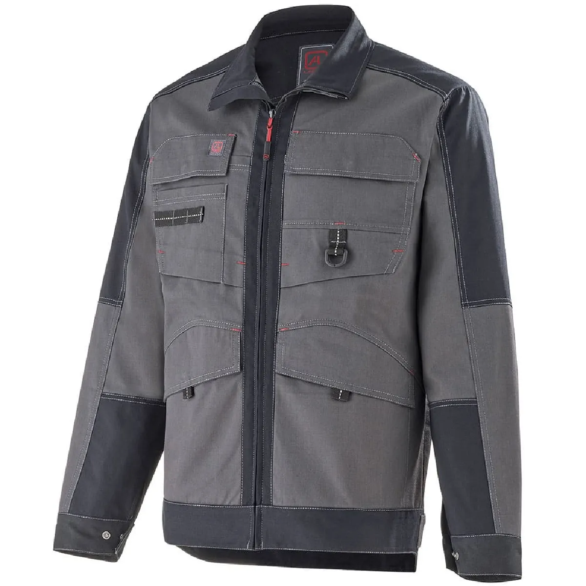 Blouson de travail SHEAR en Charbon et Noir - 3ATTUP LAFONT