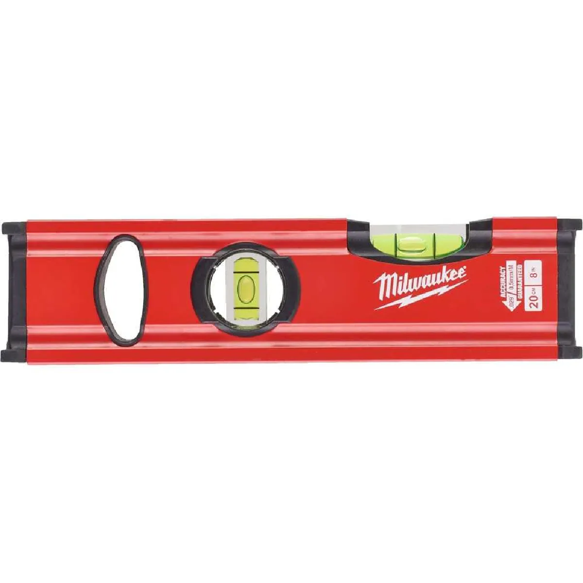 Niveau tubulaire magnétique slim 20 cm MILWAUKEE 4932478897
