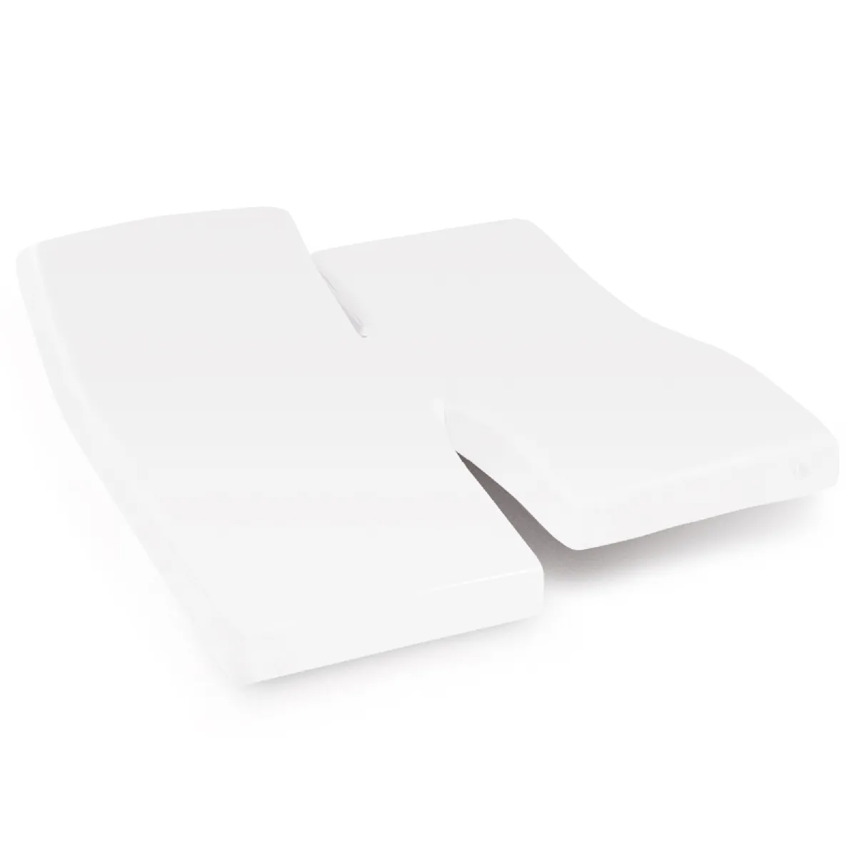 Protège Matelas Imperméable Arnon 2x80x210 Cm Lit Articulé Tpr Bonnet 40 Cm Molleton