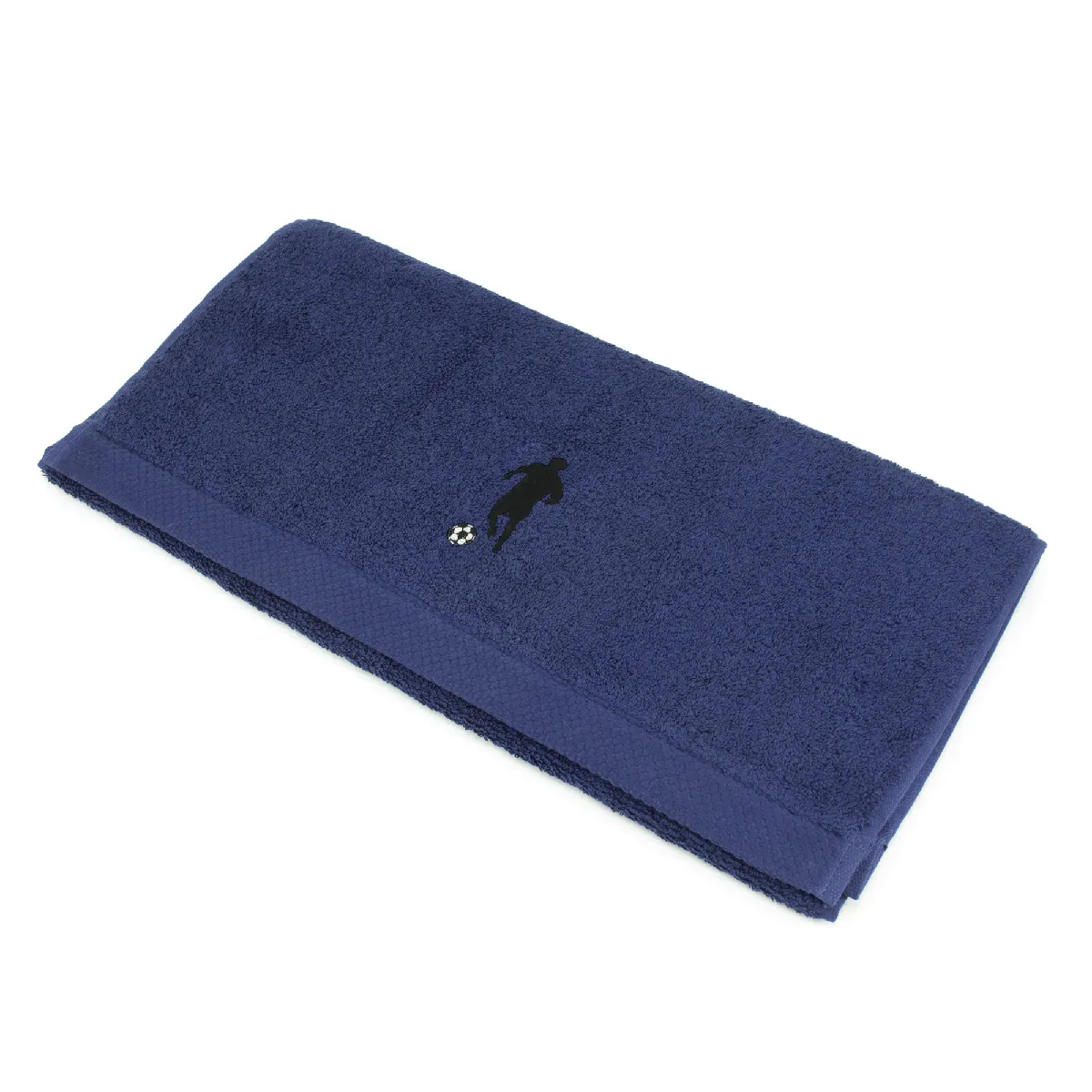 Linnea Pure Football Serviette À Main Bleu 50 X 100 Cm