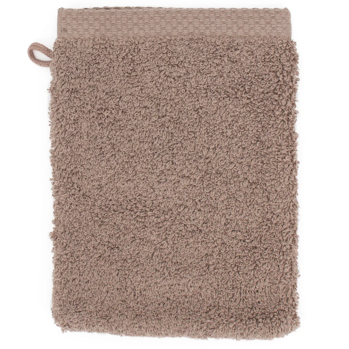 Gant De Toilette 16x21 Cm Pure Taupe 550g/m2