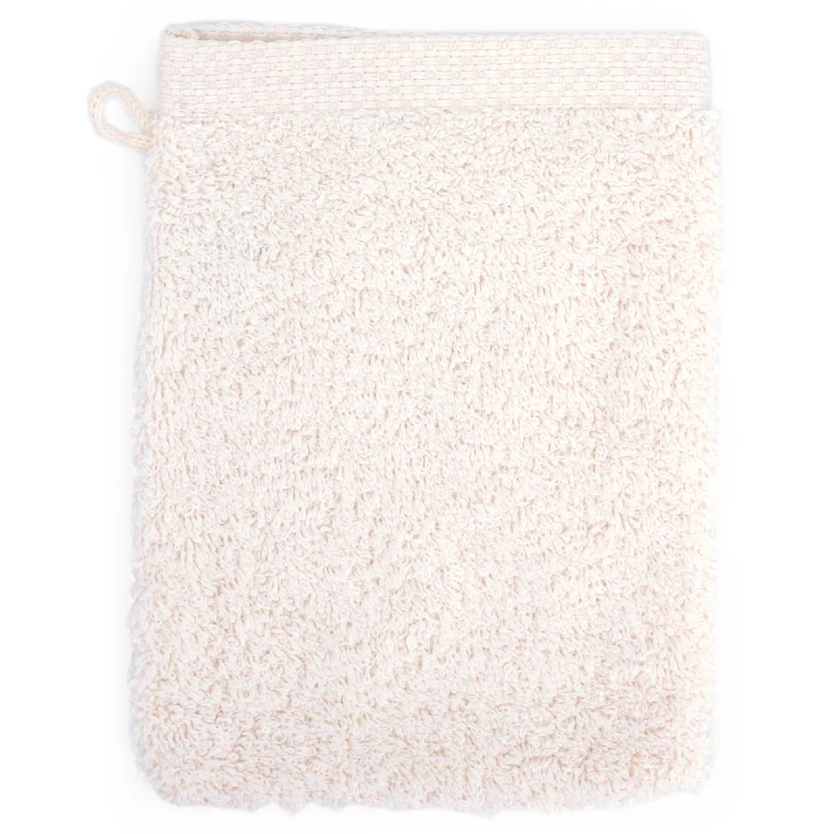 Gant De Toilette 16x21 Cm Pure Ivoire 550g/m2