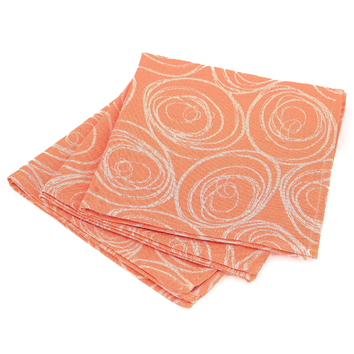Linnea Spirale 3 Pièce(s) Orange Coton