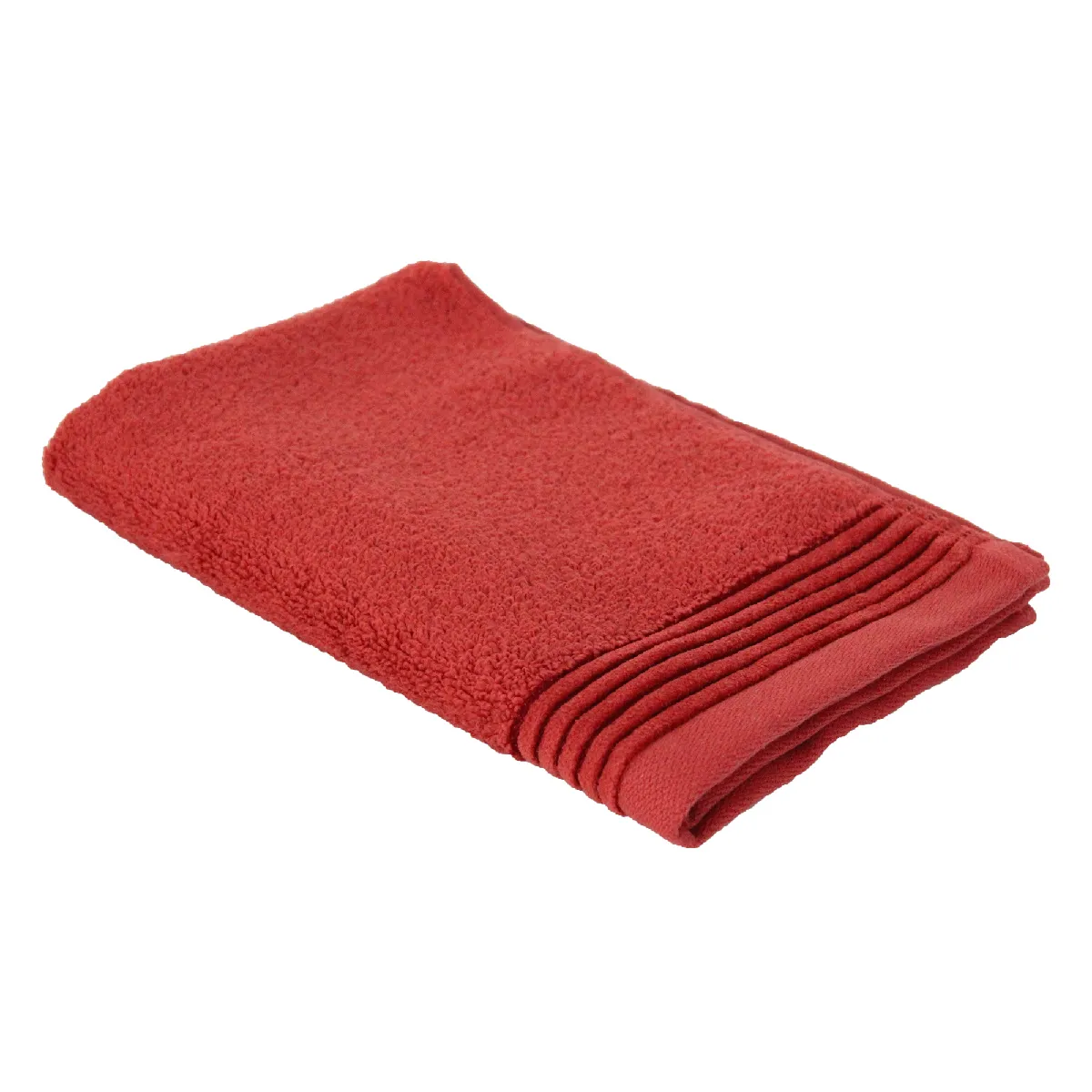 Serviette Invité 33x50 Cm Juliet Rouge Terracota 520g/m2