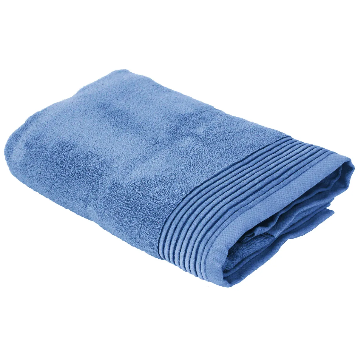 Drap De Bain 100x150 Cm Juliet Bleu Ciel 520g/m2