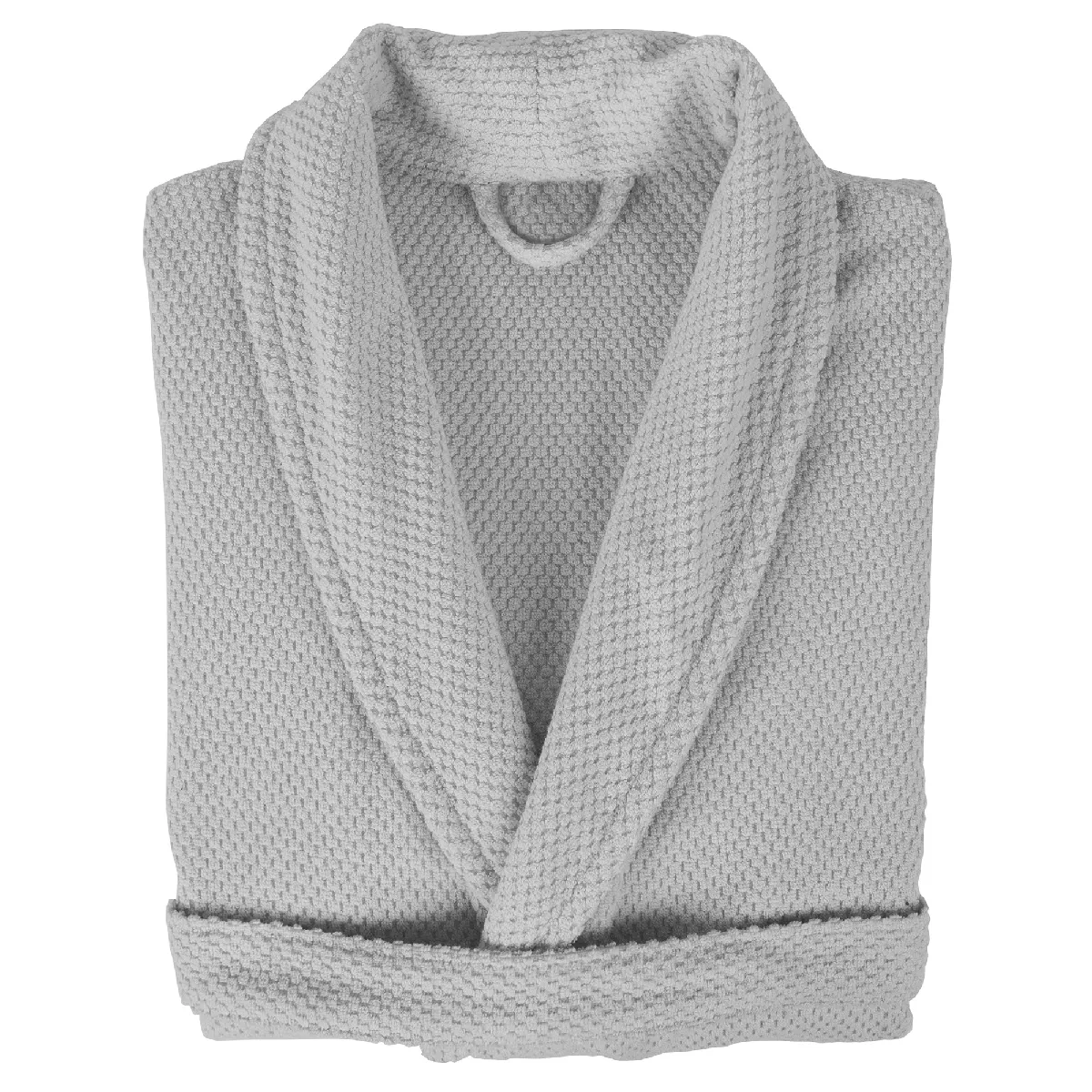Peignoir Col Châle Adulte Dune Coton S Gris Argent