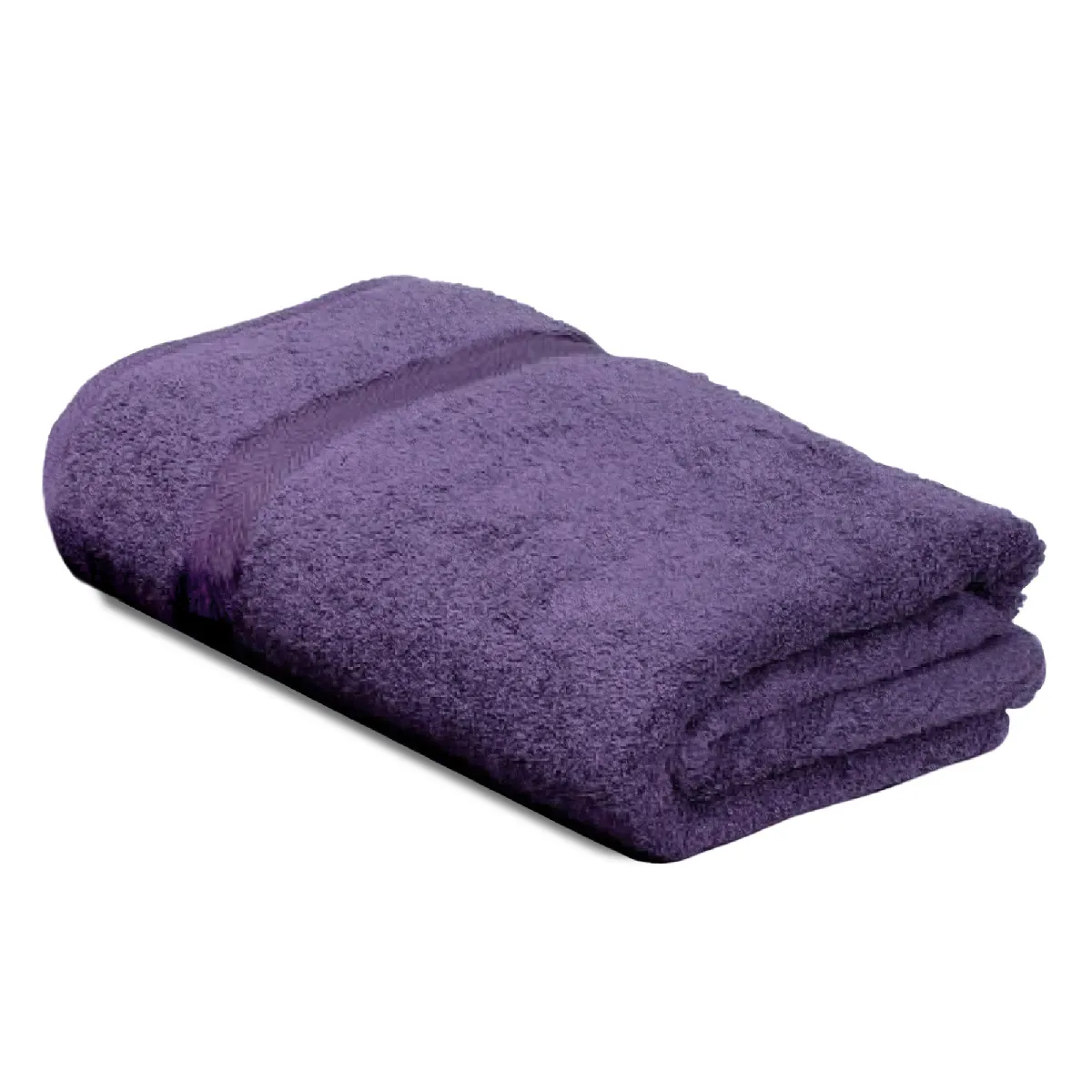 Serviette Invité 33x33 Cm Royal Cresent Prune 650g/m2