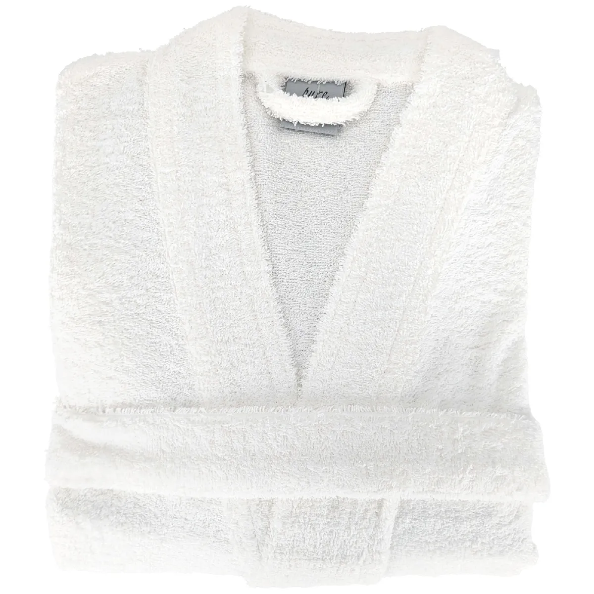 Peignoir Kimono Adulte Pure Coton L Blanc