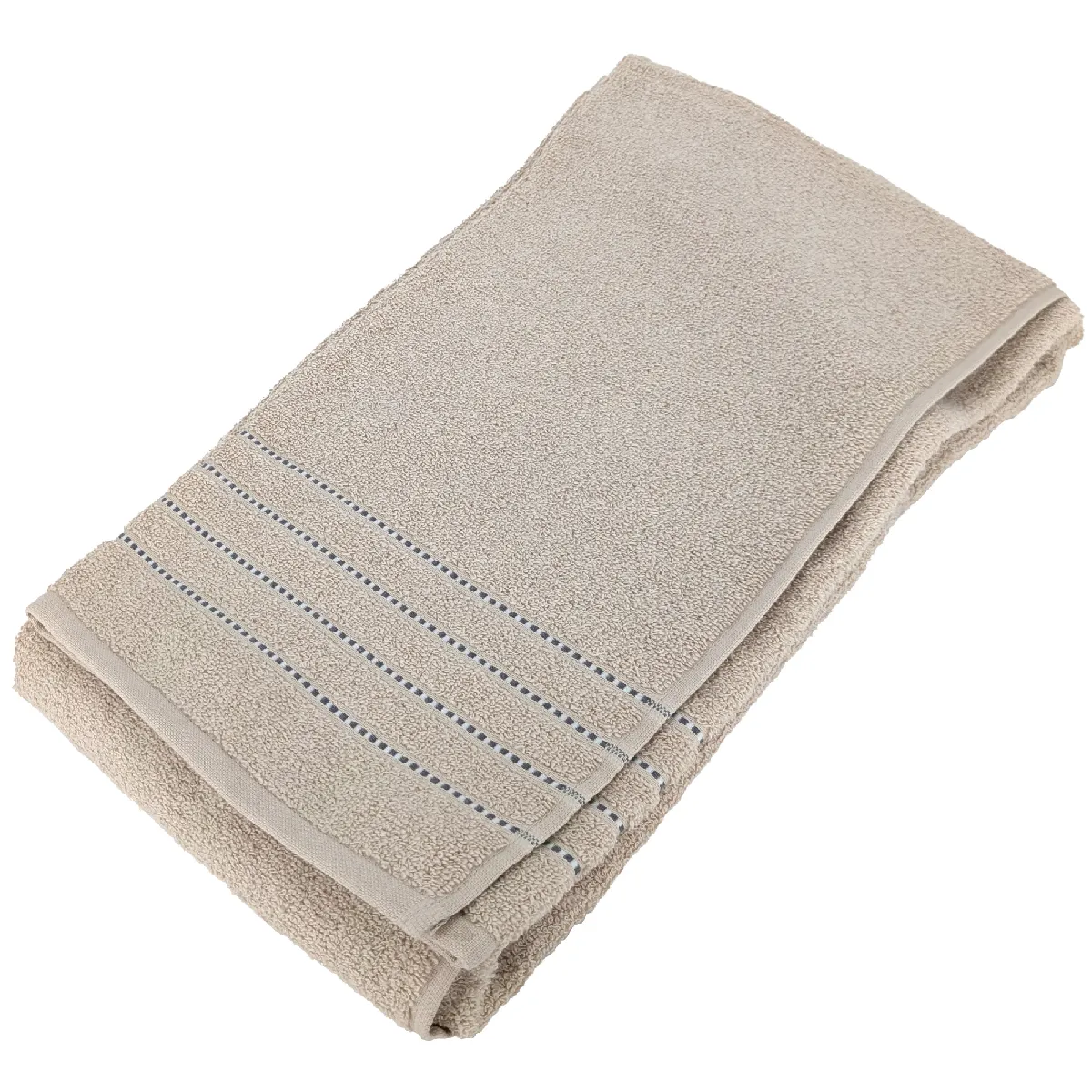 Drap De Douche 70x140 Cm Coton 500 G/m² Charm Ivoire