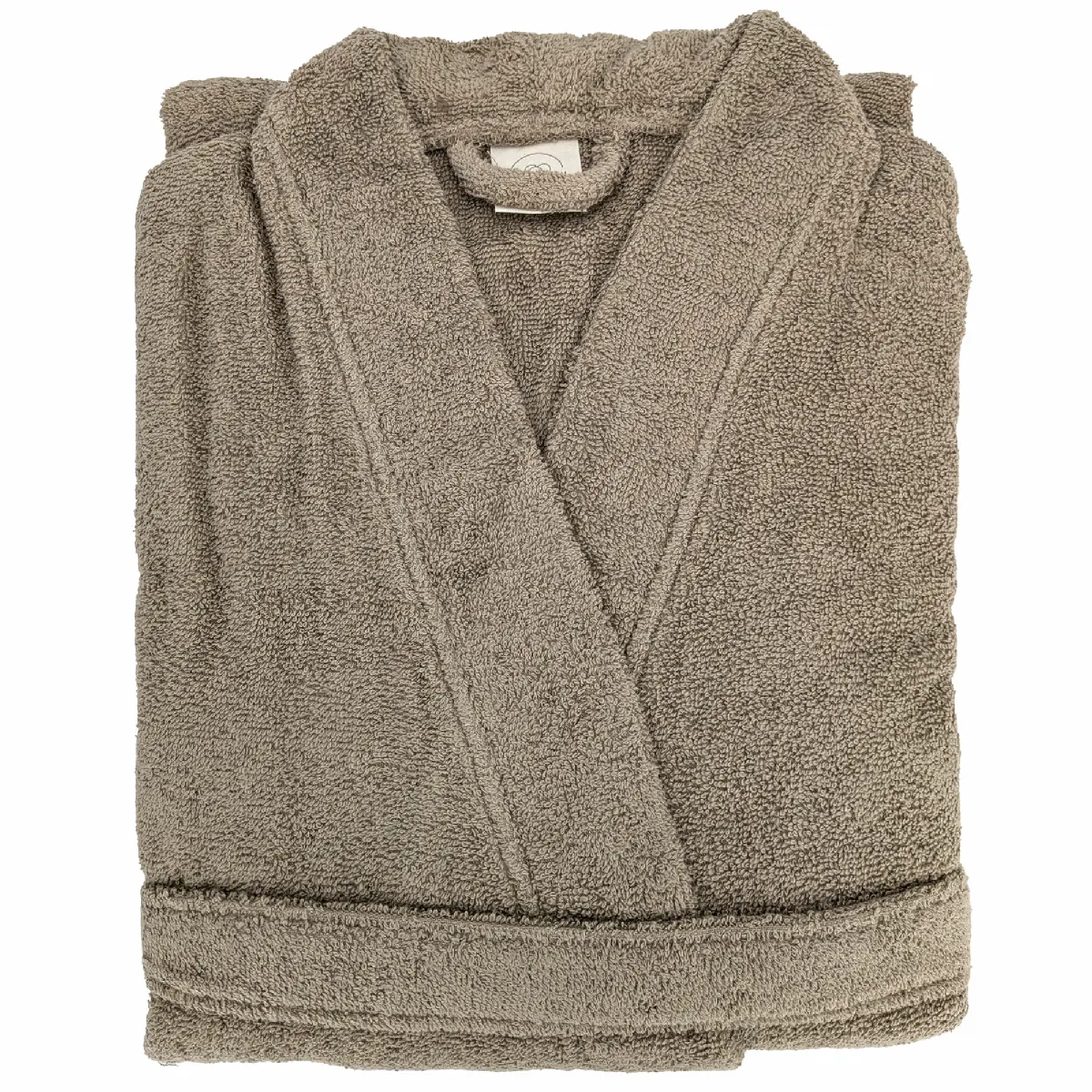 Peignoir Kimono Adulte Efficience Pure Coton M Marron Roble