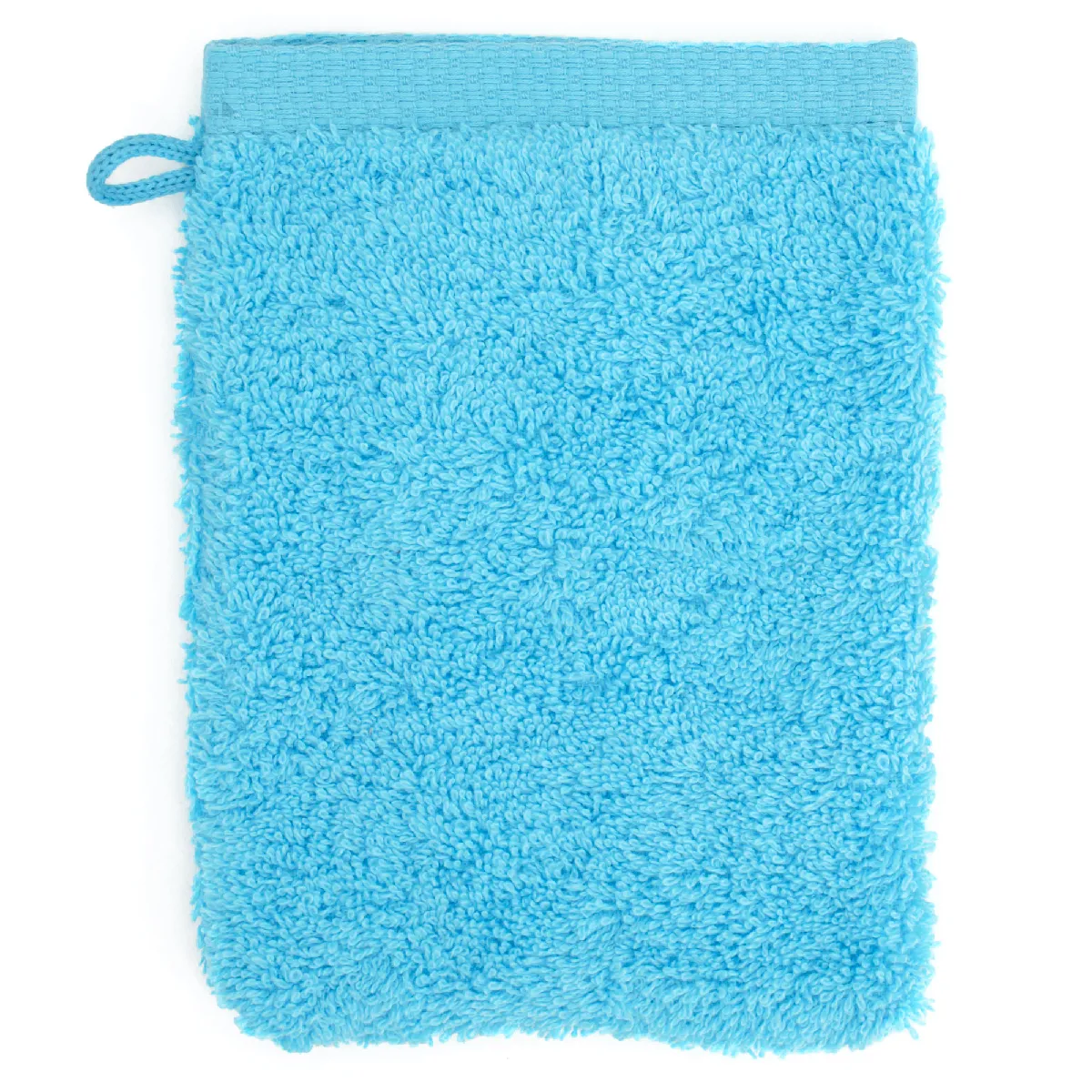 Gant De Toilette 16x21 Cm Pure Bleu Océan 550g/m2
