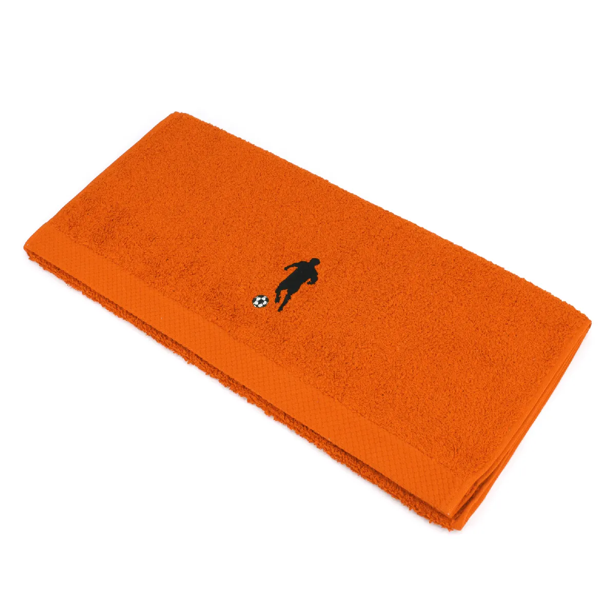 Linnea Pure Football Serviette À Main Orange 50 X 100 Cm