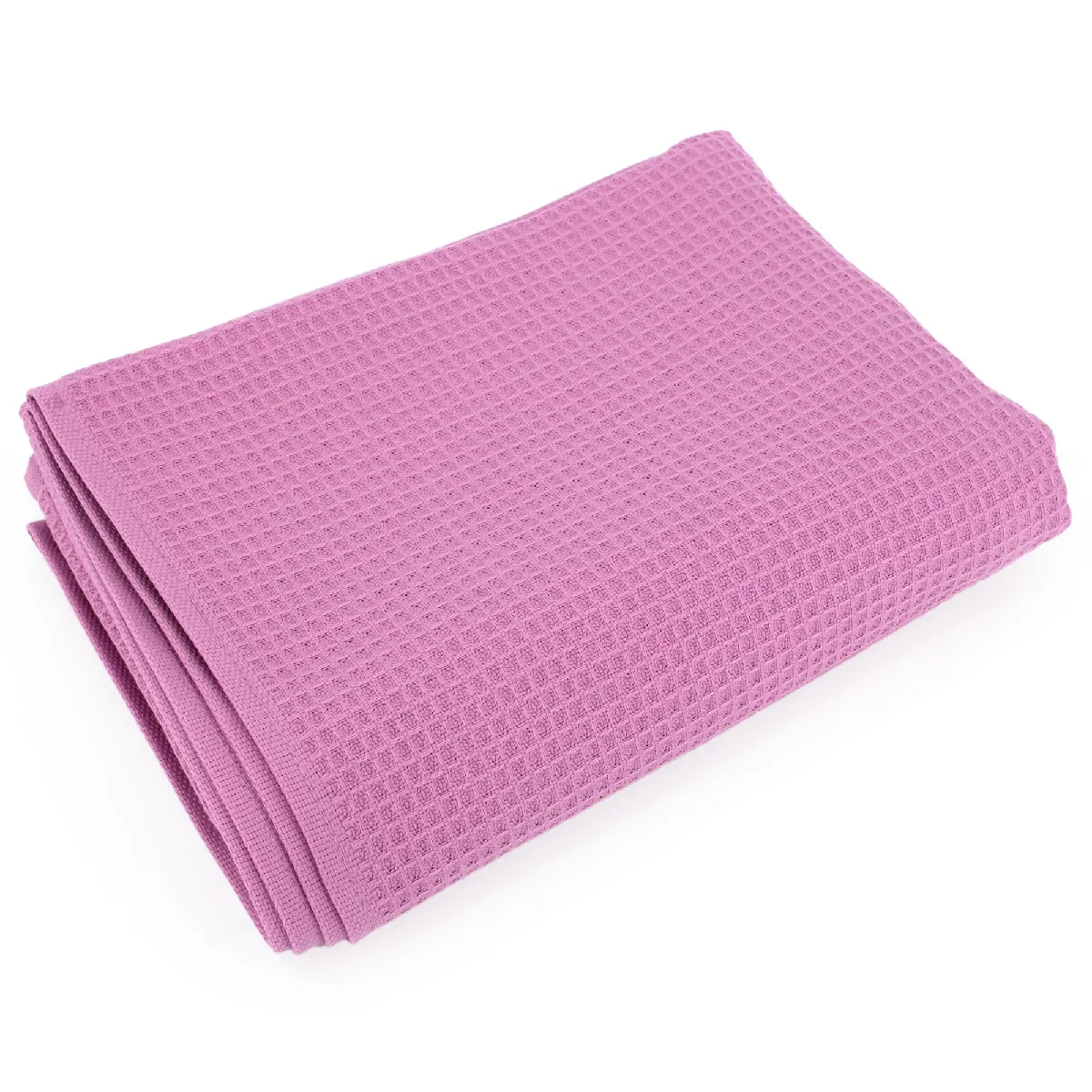 Linnea Pure Waffle 50 X 100 Cm Coton Rose 1 Pièce(s)