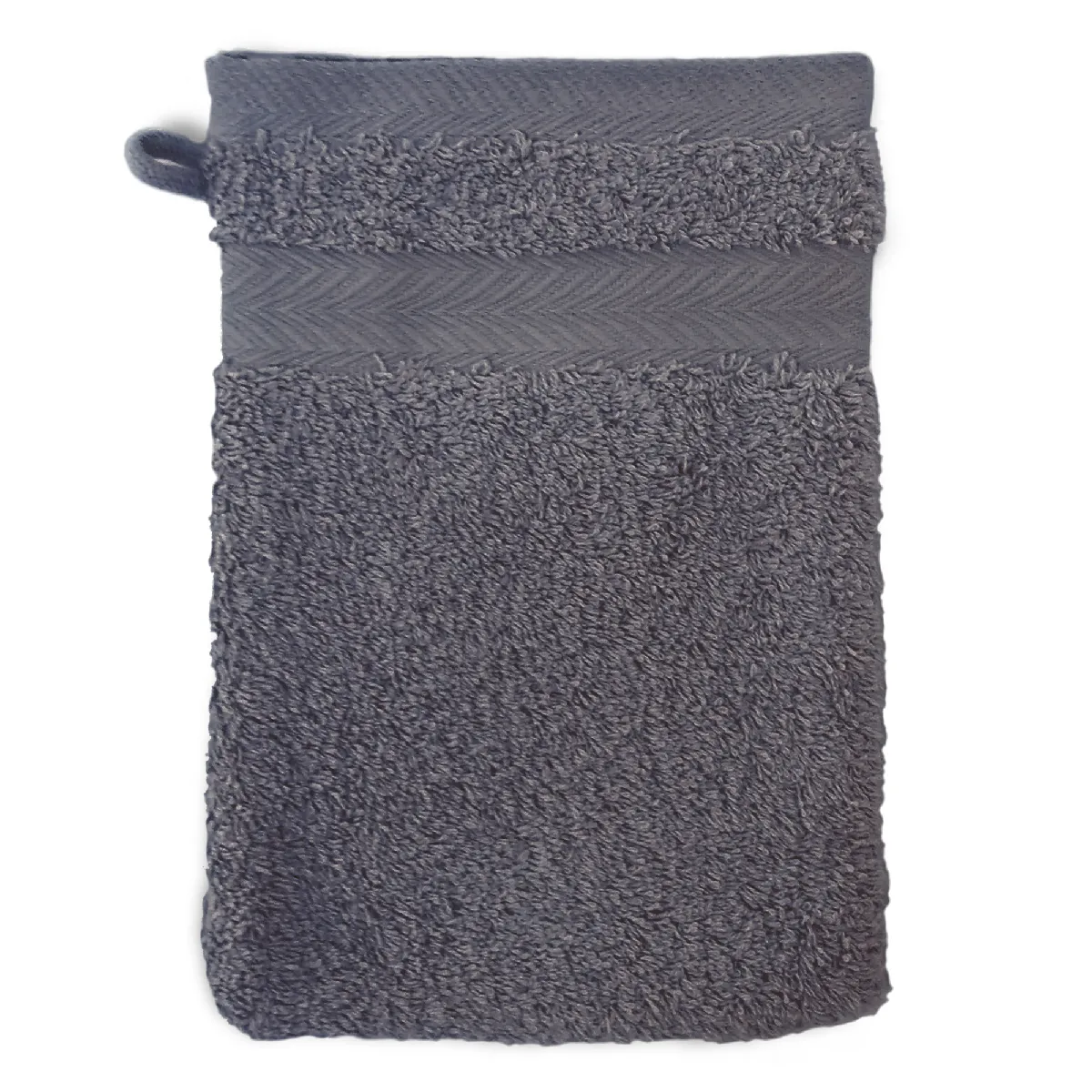Gant De Toilette 16x21 Cm Royal Cresent Acier 650g/m2
