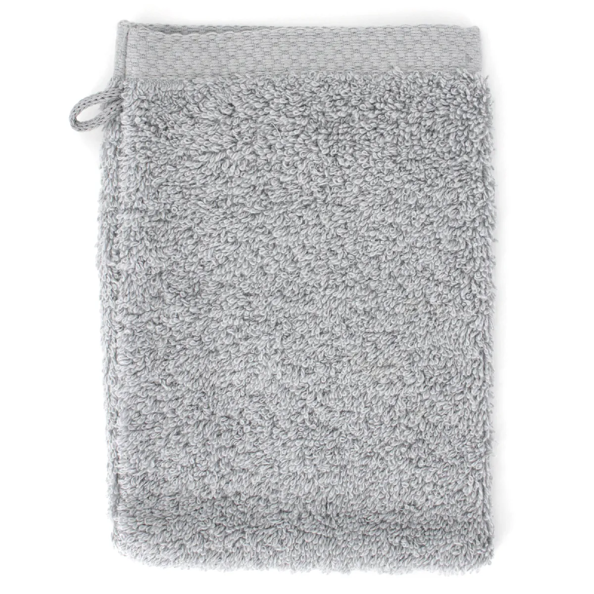 Gant De Toilette 16x21 Cm Pure Argent 550g/m2