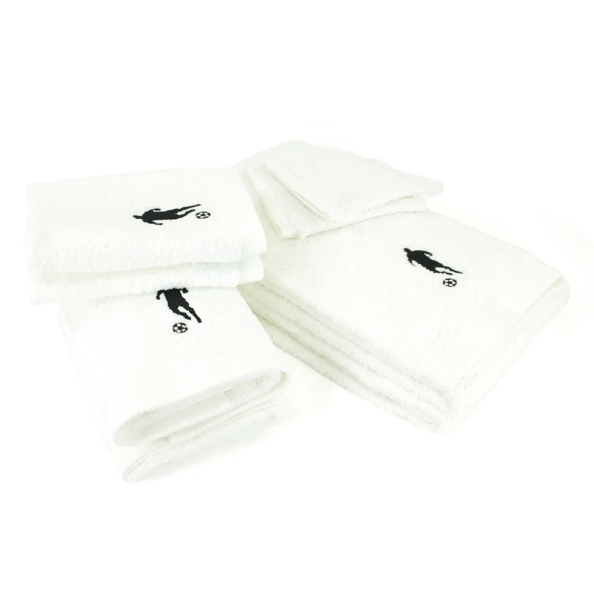 Linnea Pure Football Blanc Coton 8 Pièce(s)