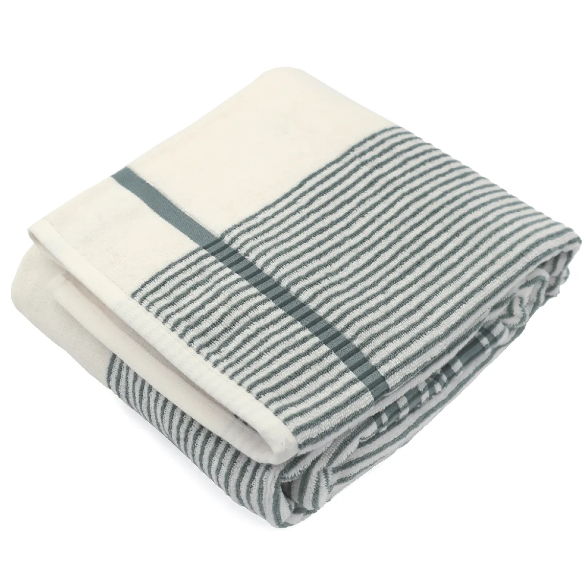 Linnea Ribbon 100 X 150 Cm Coton Vert 1 Pièce(s)
