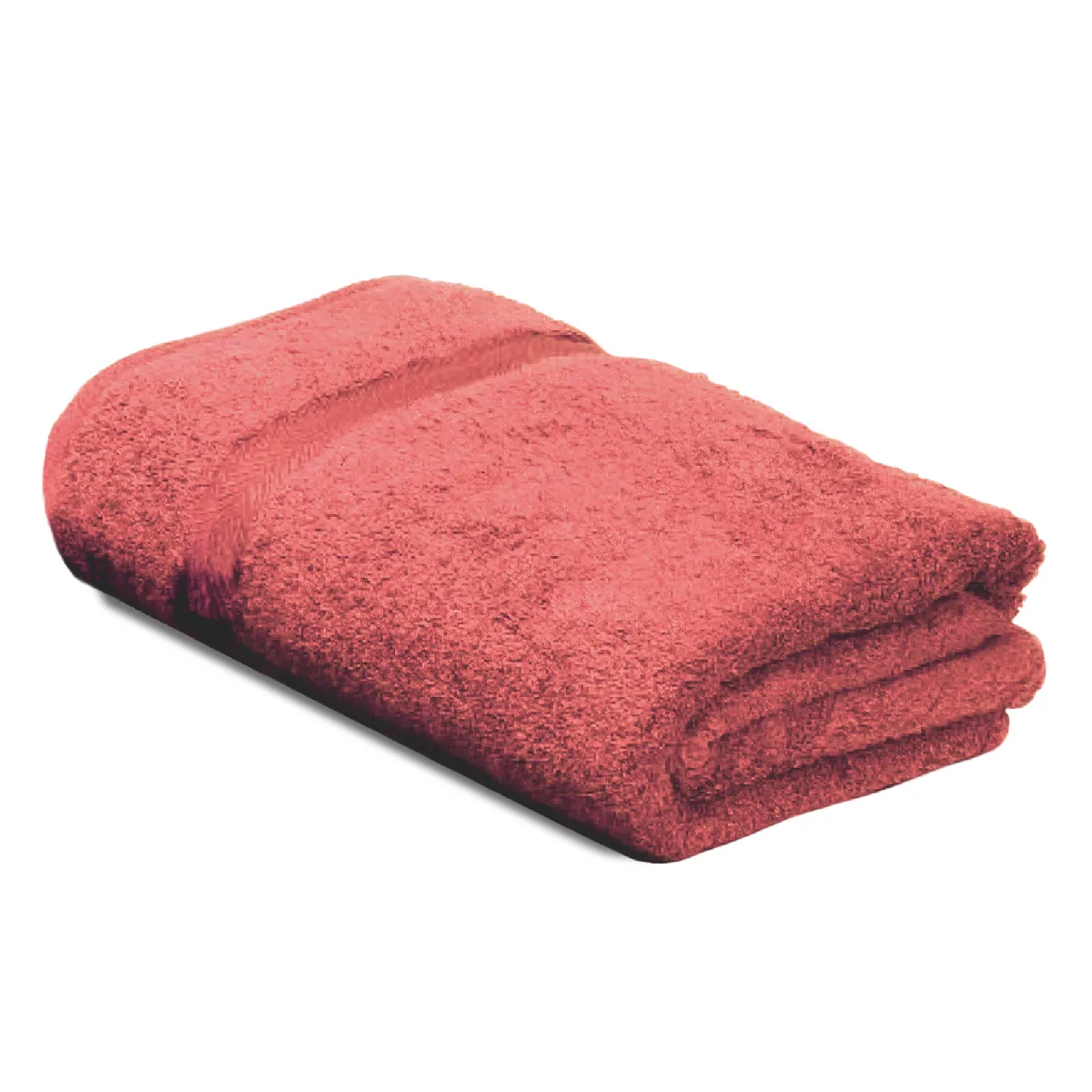 Drap De Bain 100x150 Cm Royal Cresent Rouge Terre Cuite 650g/m2