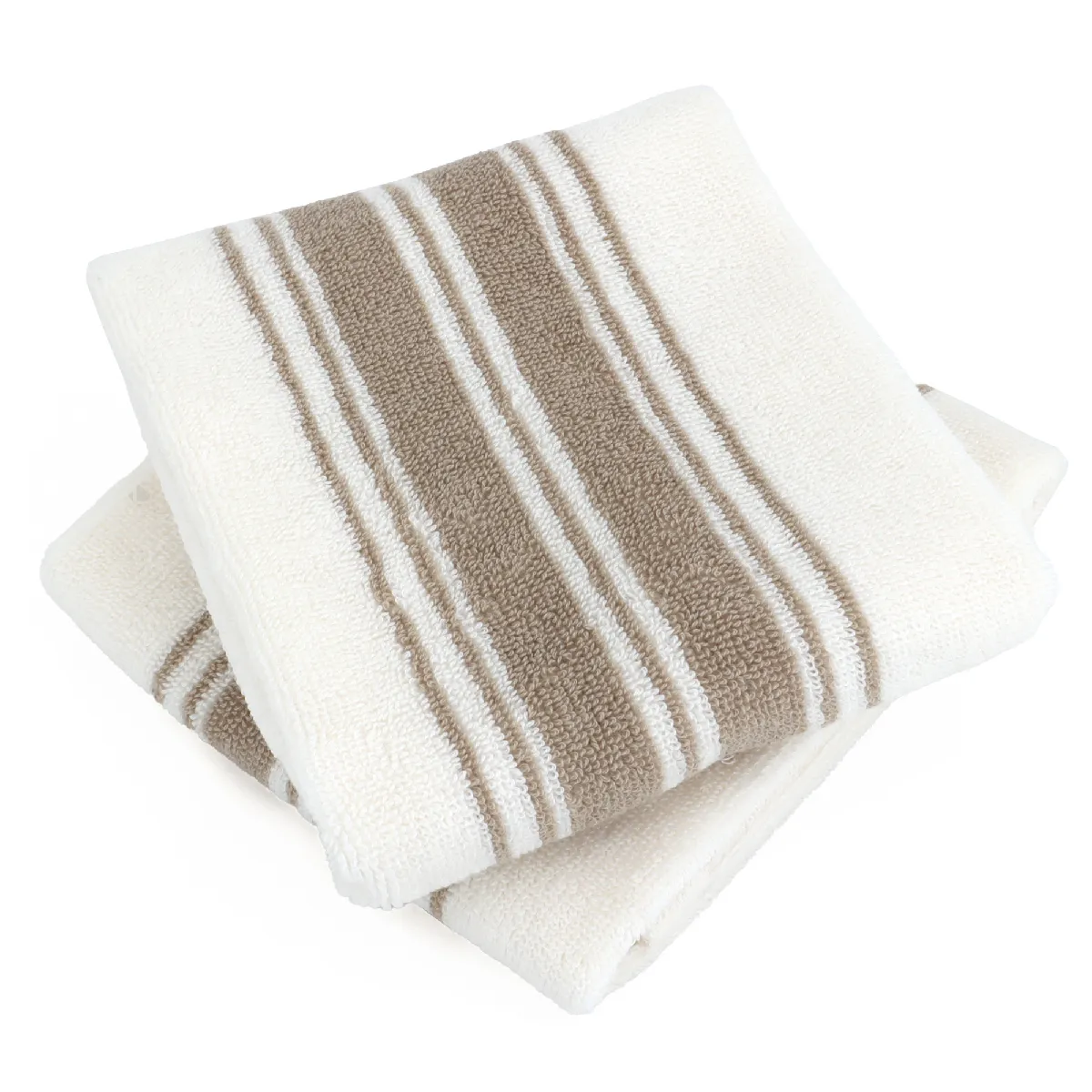 Linnea Ribbon Ii Coton Beige 33 X 50 Cm 2 Pièce(s)