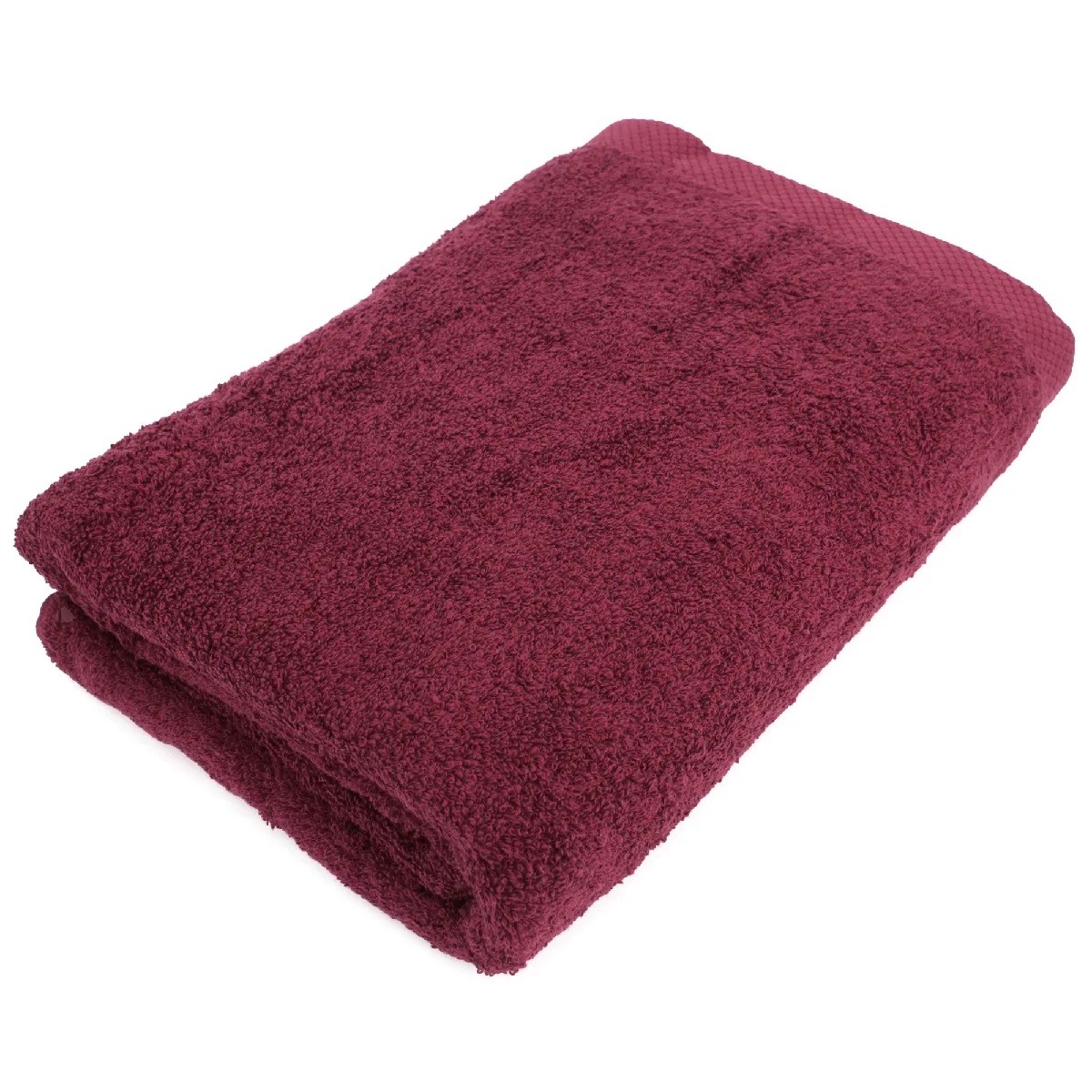 Drap De Bain 100x150 Cm Pure Bordeaux 550g/m2