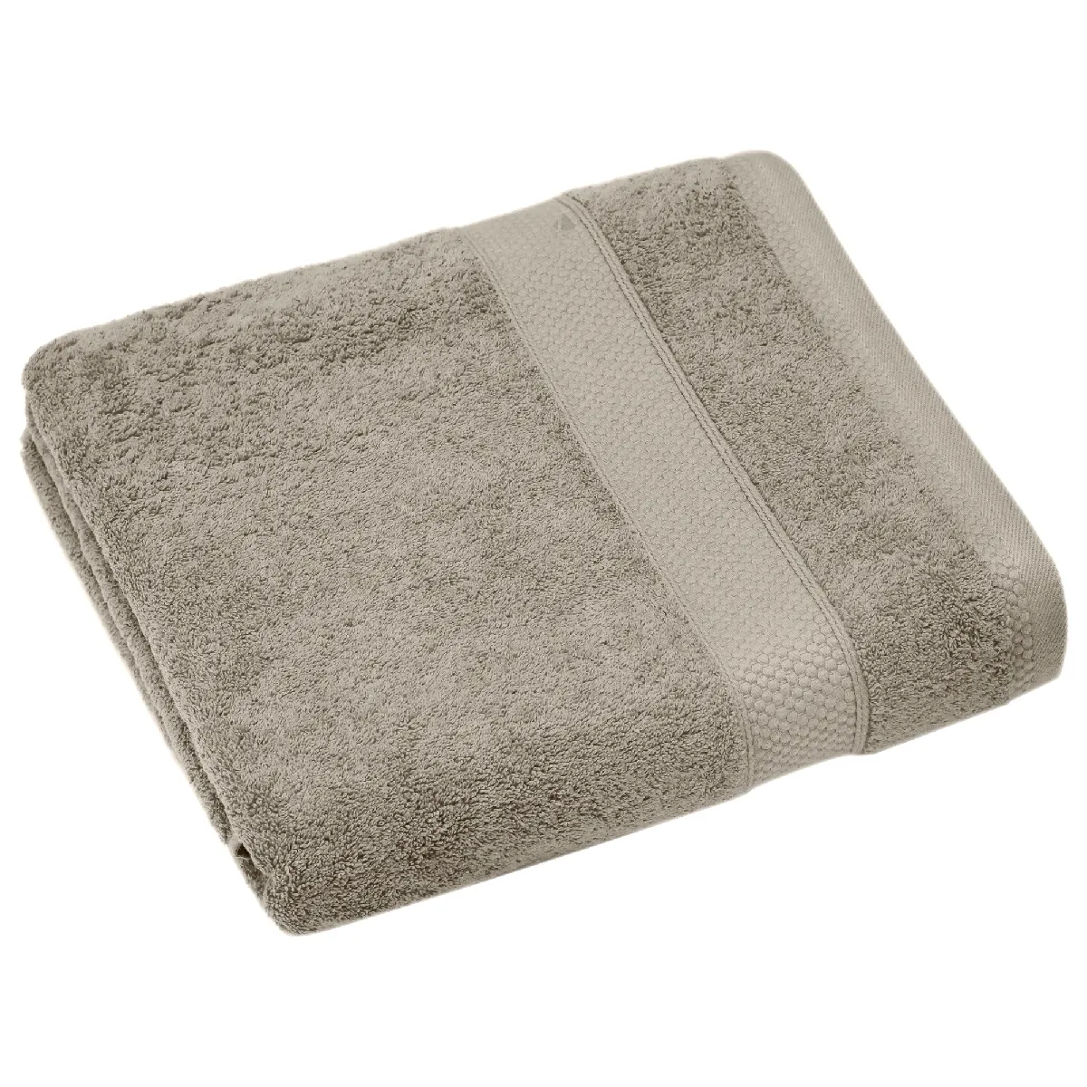Drap De Bain Coton 550g/m2 95x140 Cm Naïa Beige Chanvre