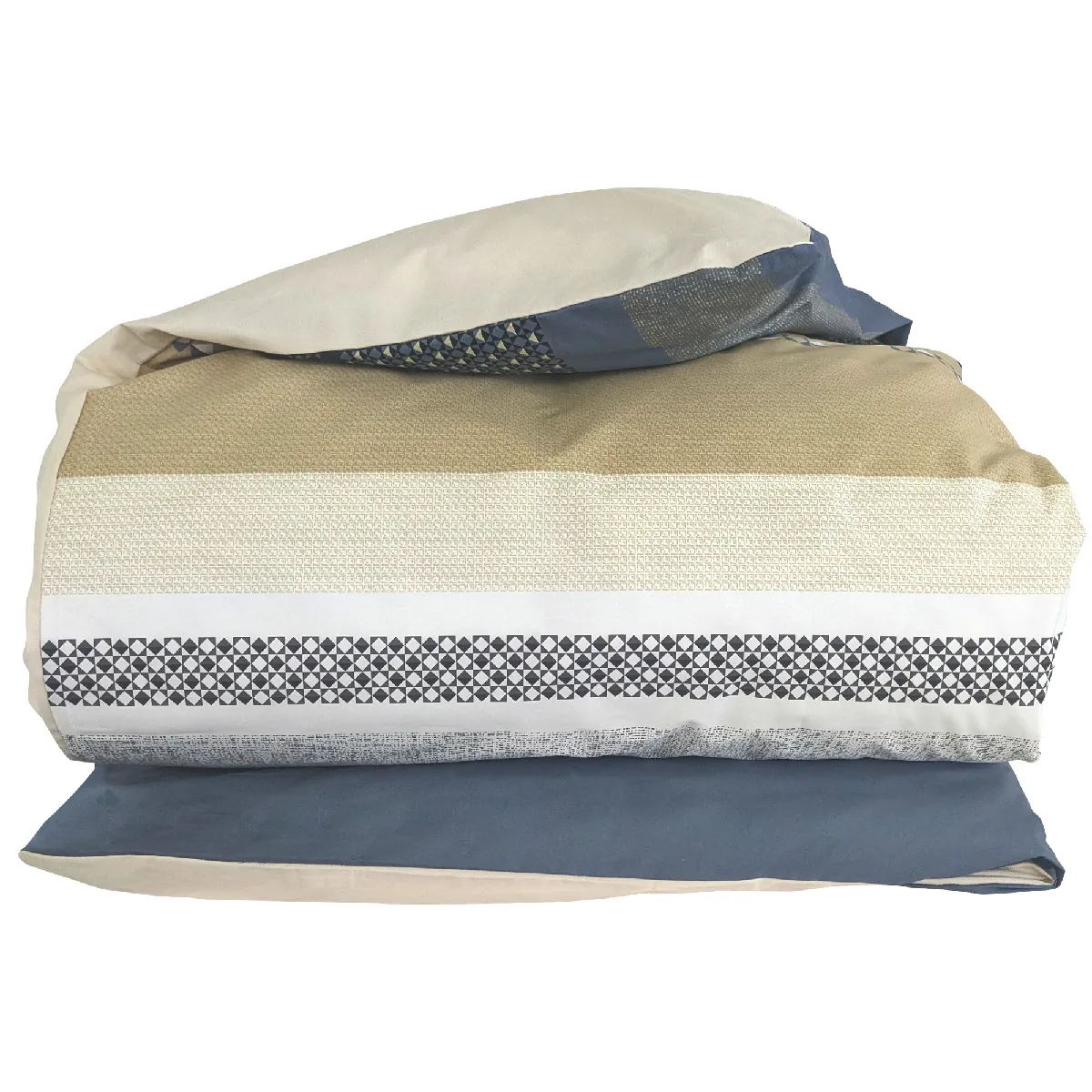Linnea Marlow Housse De Couette Multicolore Percale 140 X 200 Cm