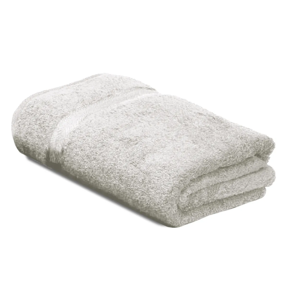 Serviette Invité 33x33 Cm Royal Cresent Gris Platine 650g/m2
