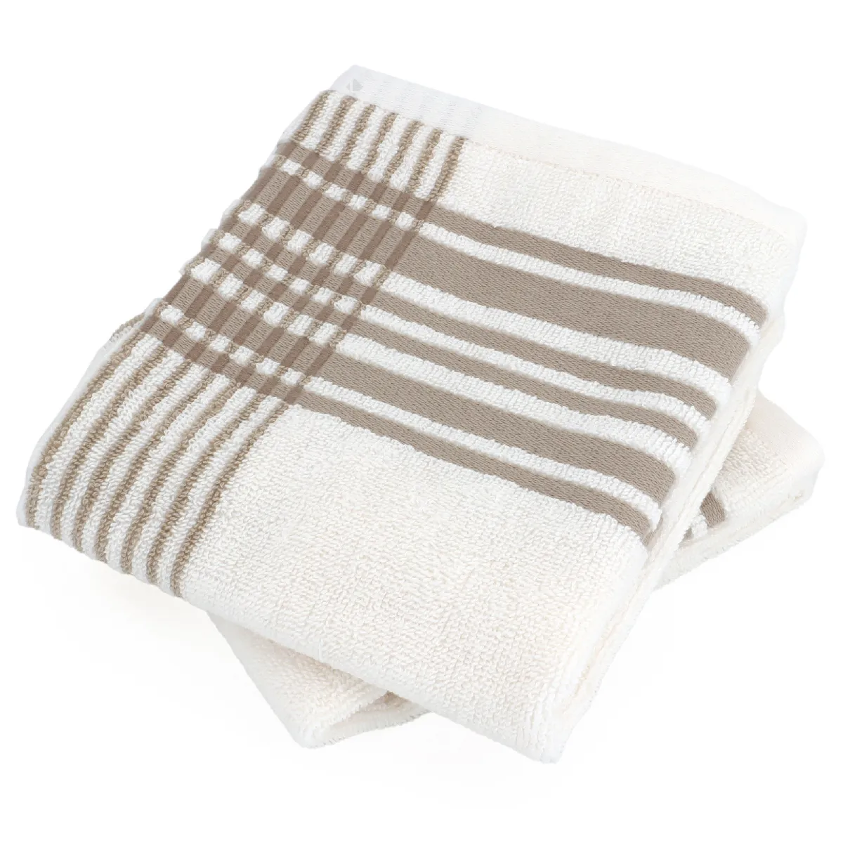 Linnea Ribbon Coton Beige 33 X 50 Cm 2 Pièce(s)