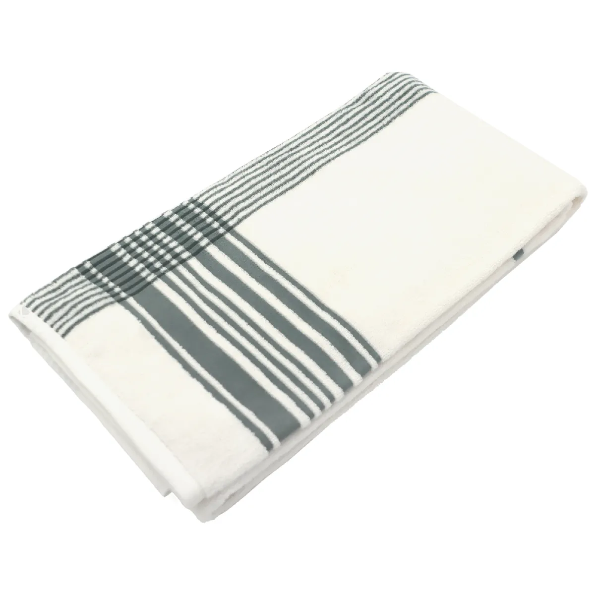 Linnea Ribbon Vert Coton 70 X 140 Cm 1 Pièce(s)