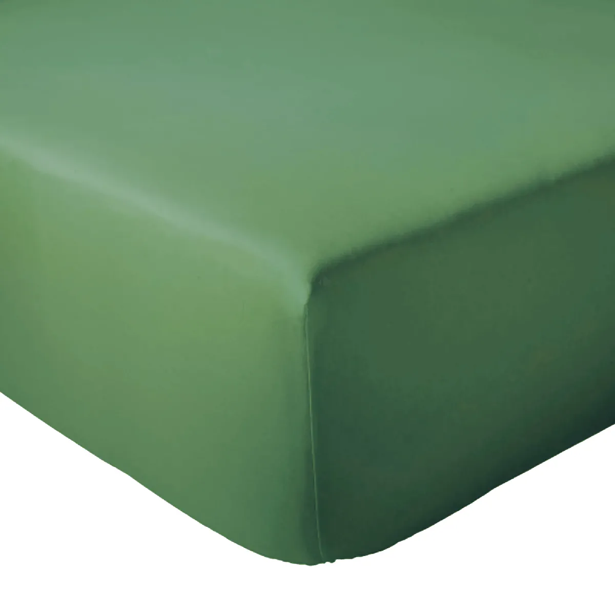 Drap Housse 80x200 Cm Bonnet 40 Coton Évasion Vert Fougère