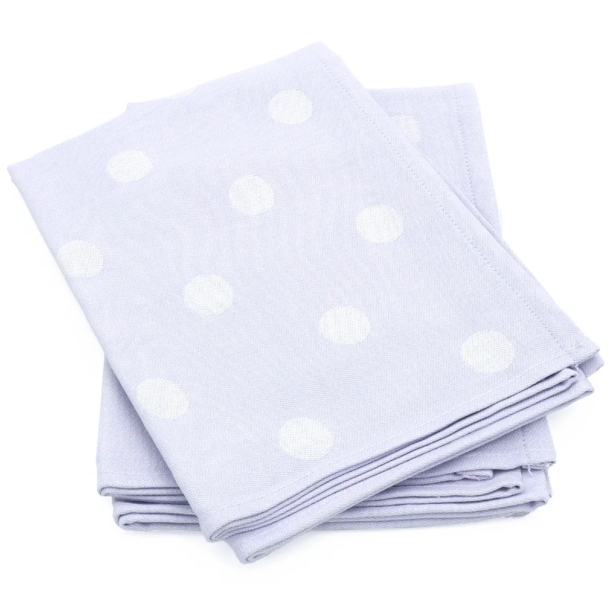 Lot De 2 Torchons De Cuisine Toile 50x70 Cm Coton Spot Ii Bleu